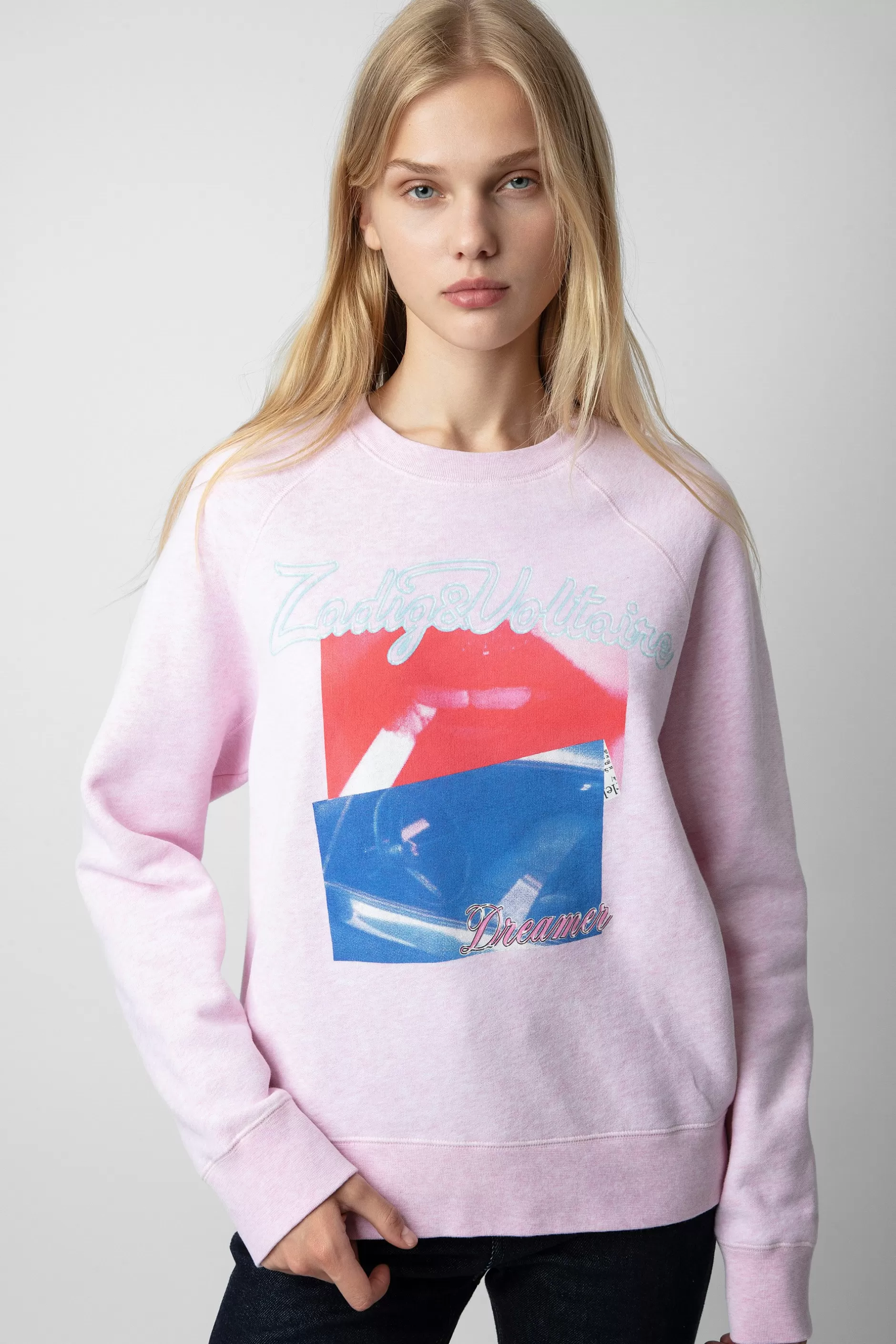 Zadig & Voltaire Sweat-Shirt A Impression Photo Superieure^Femmes Sweat-Shirts