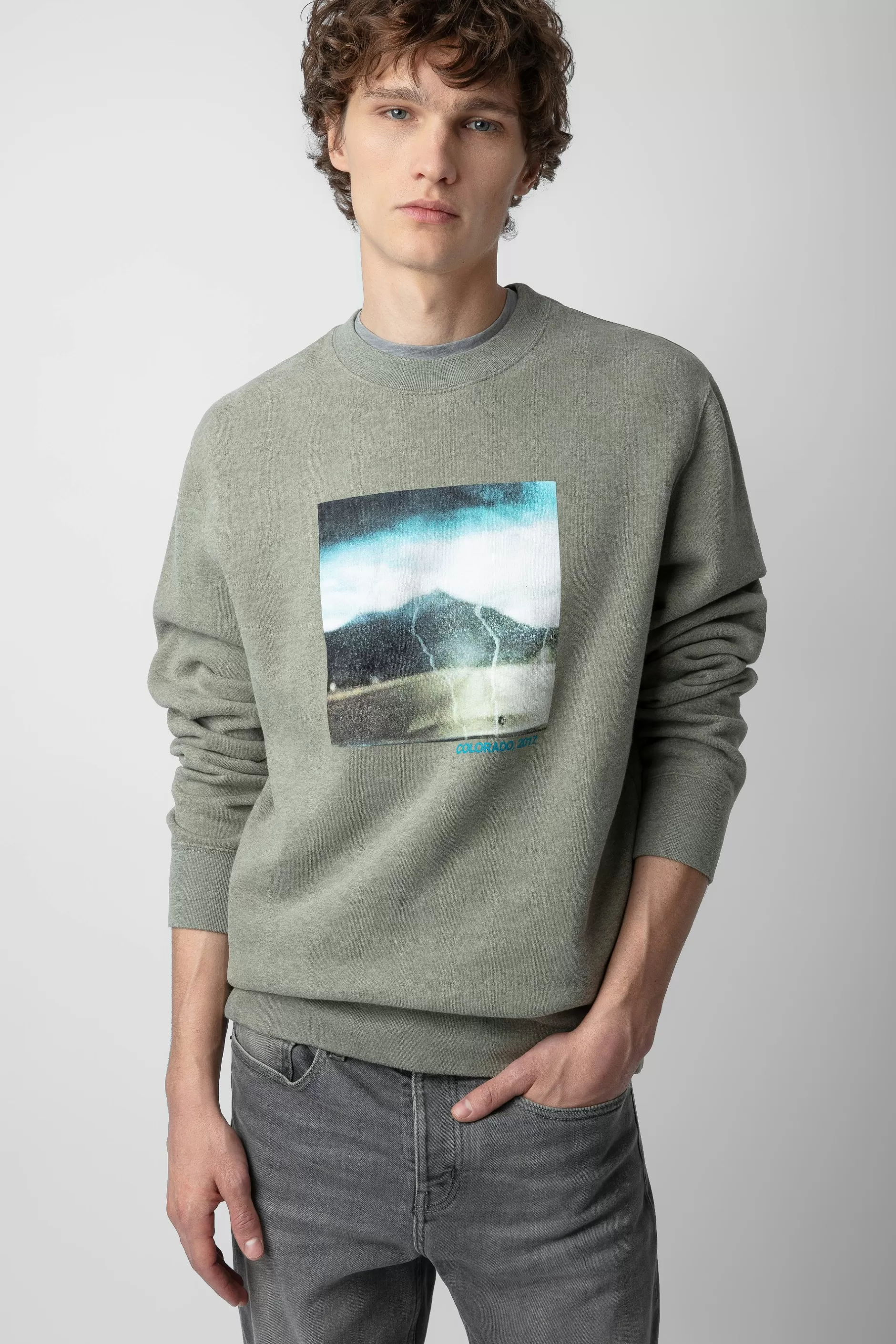 Zadig & Voltaire Sweat-Shirt A Imprime Photo Simba^Hommes Sweat-Shirts