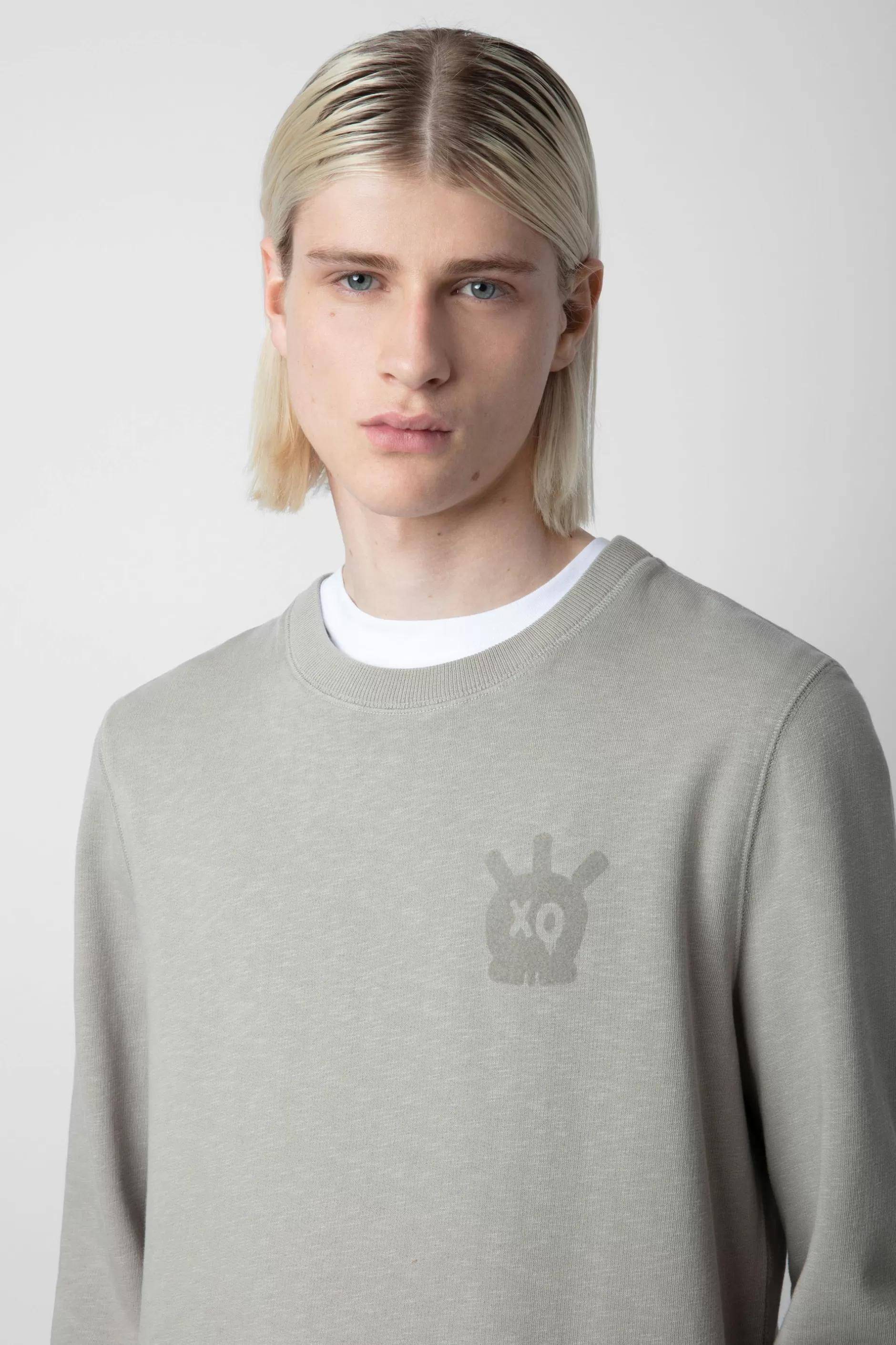 Zadig & Voltaire Sweat-Shirt Tete De Mort Pierreux^Hommes Sweat-Shirts