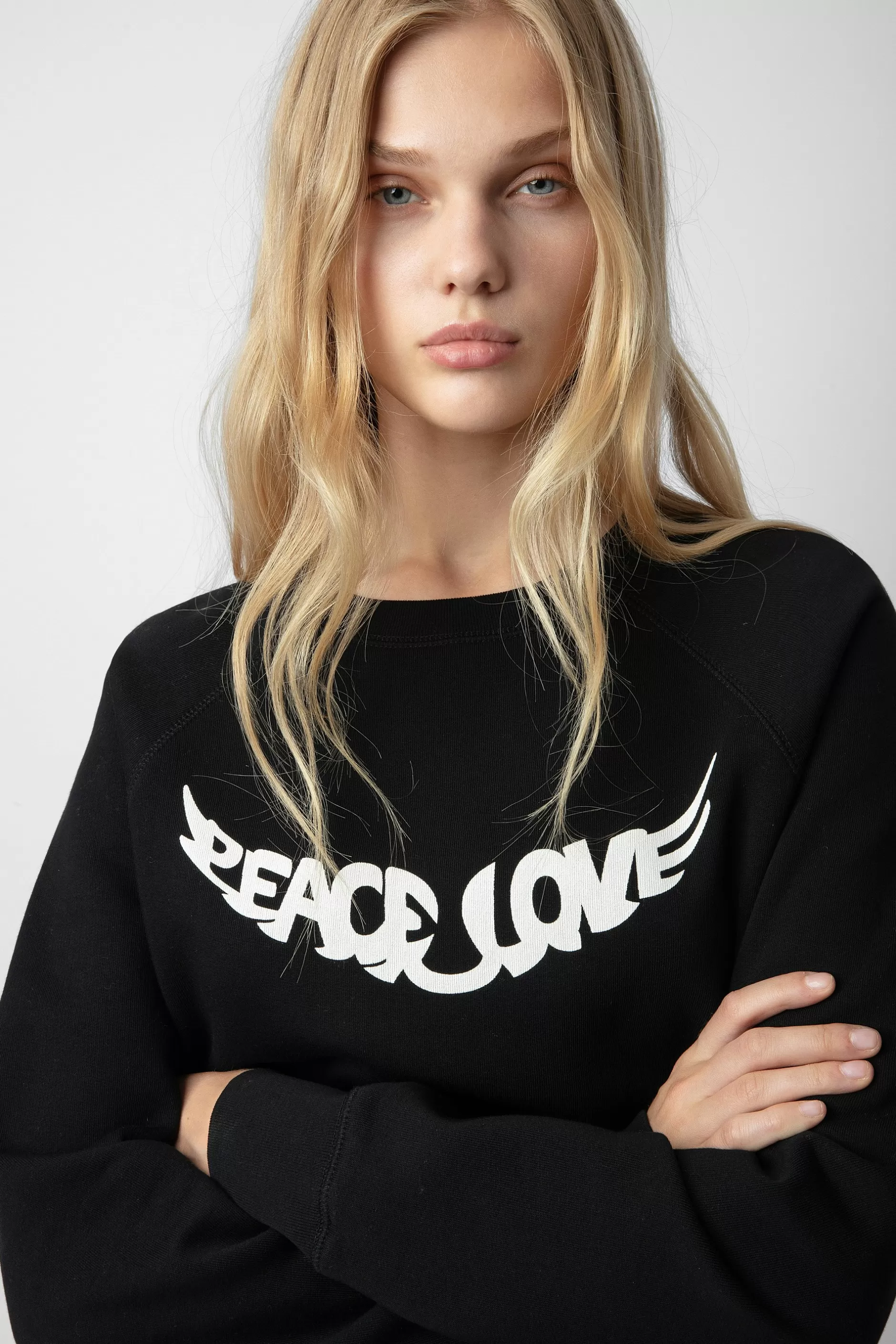 Zadig & Voltaire Sweat-Shirt Upper Peace & Love^Femmes Unisexe