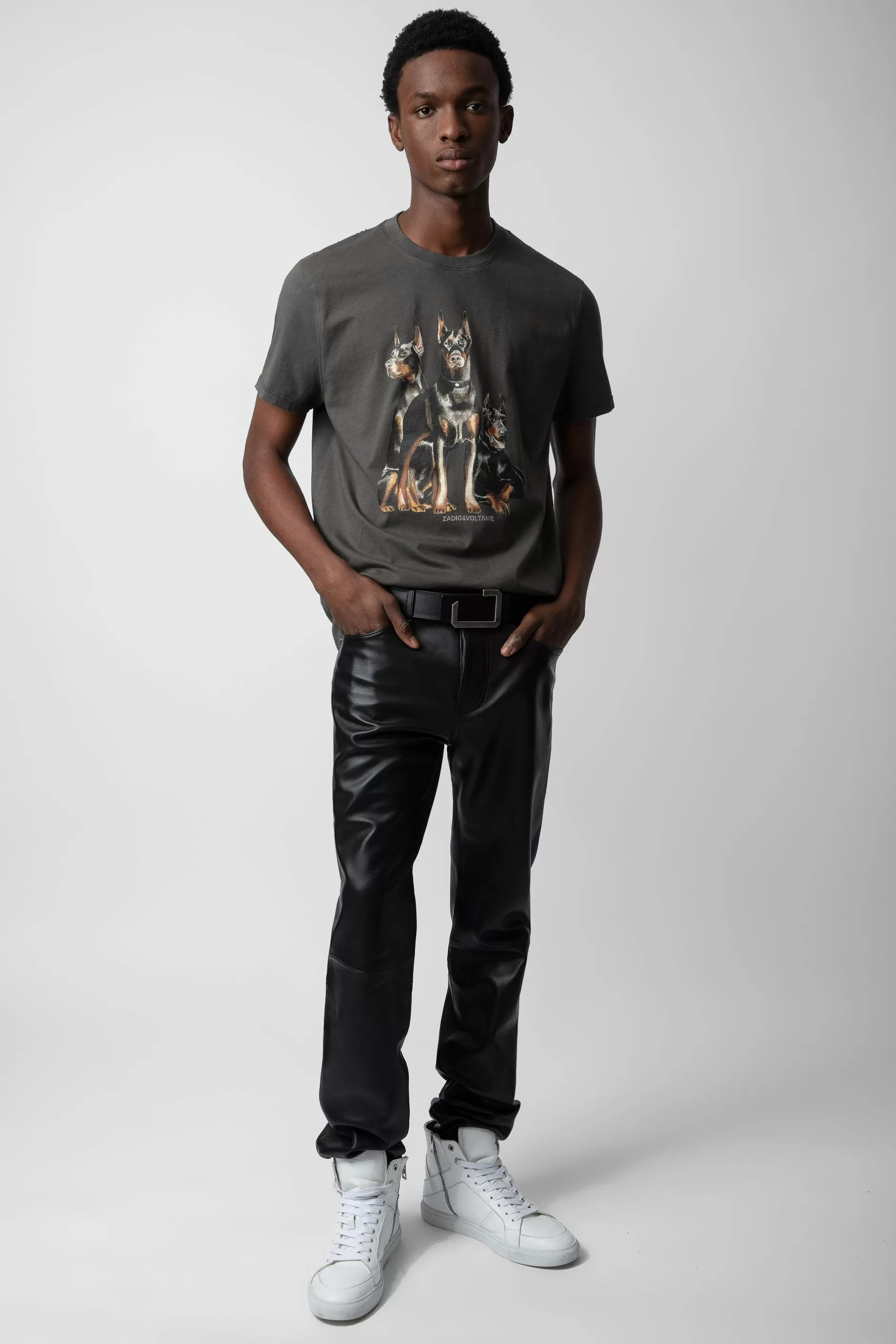 Zadig & Voltaire Tee-Shirt Jimmy^Hommes T-Shirts