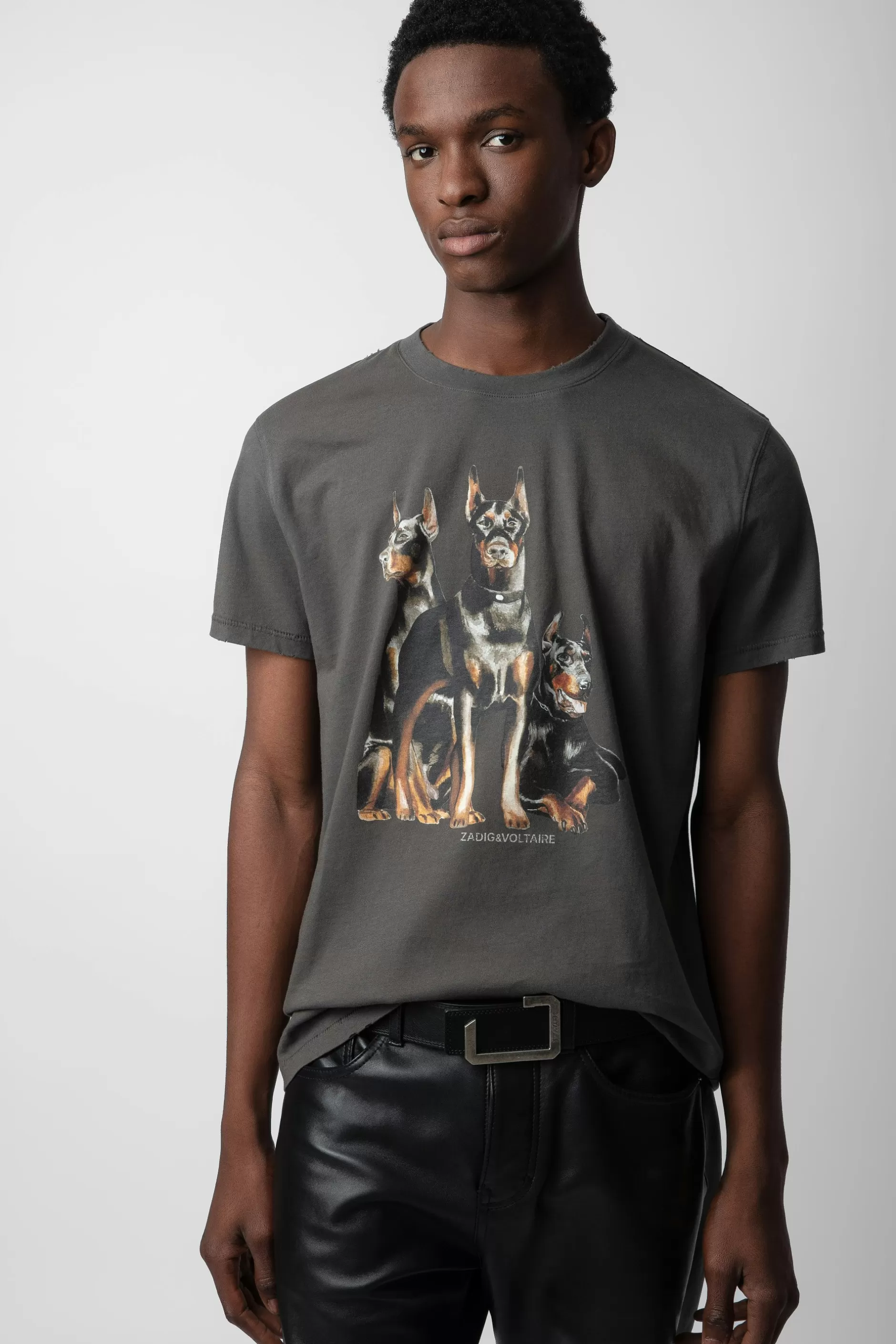 Zadig & Voltaire Tee-Shirt Jimmy^Hommes T-Shirts
