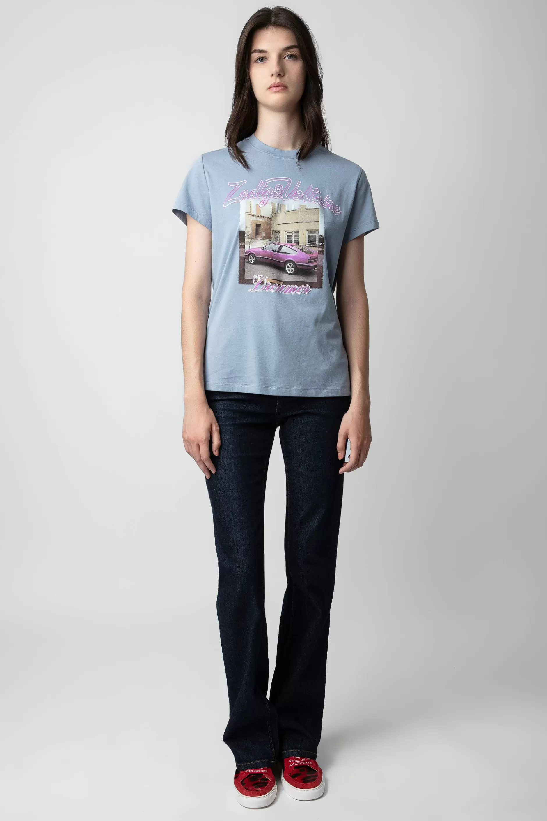 Zadig & Voltaire T-Shirt A Imprime Photo Zoe^Femmes T-Shirts