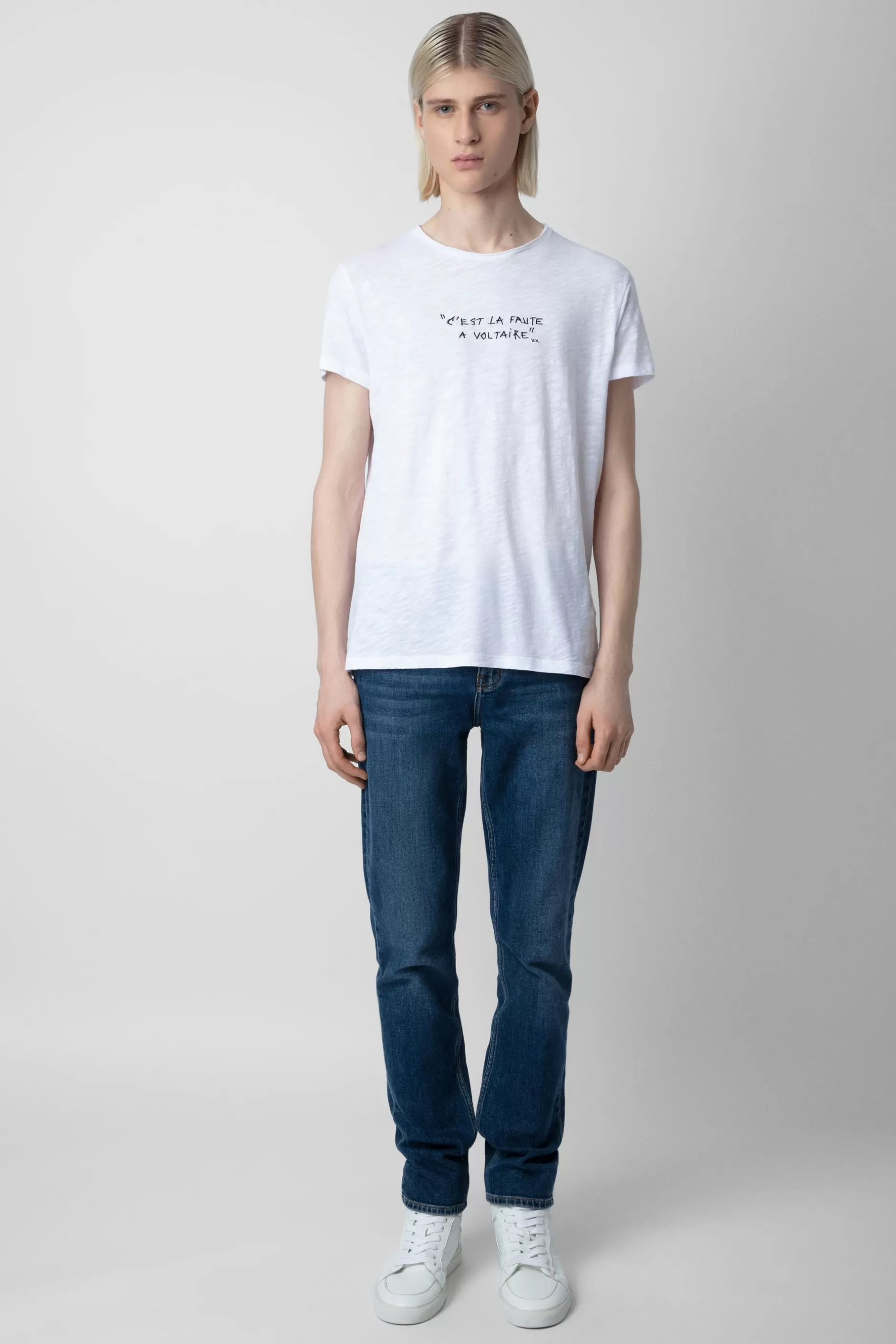 Zadig & Voltaire T-Shirt Flamme Toby^Hommes T-Shirts