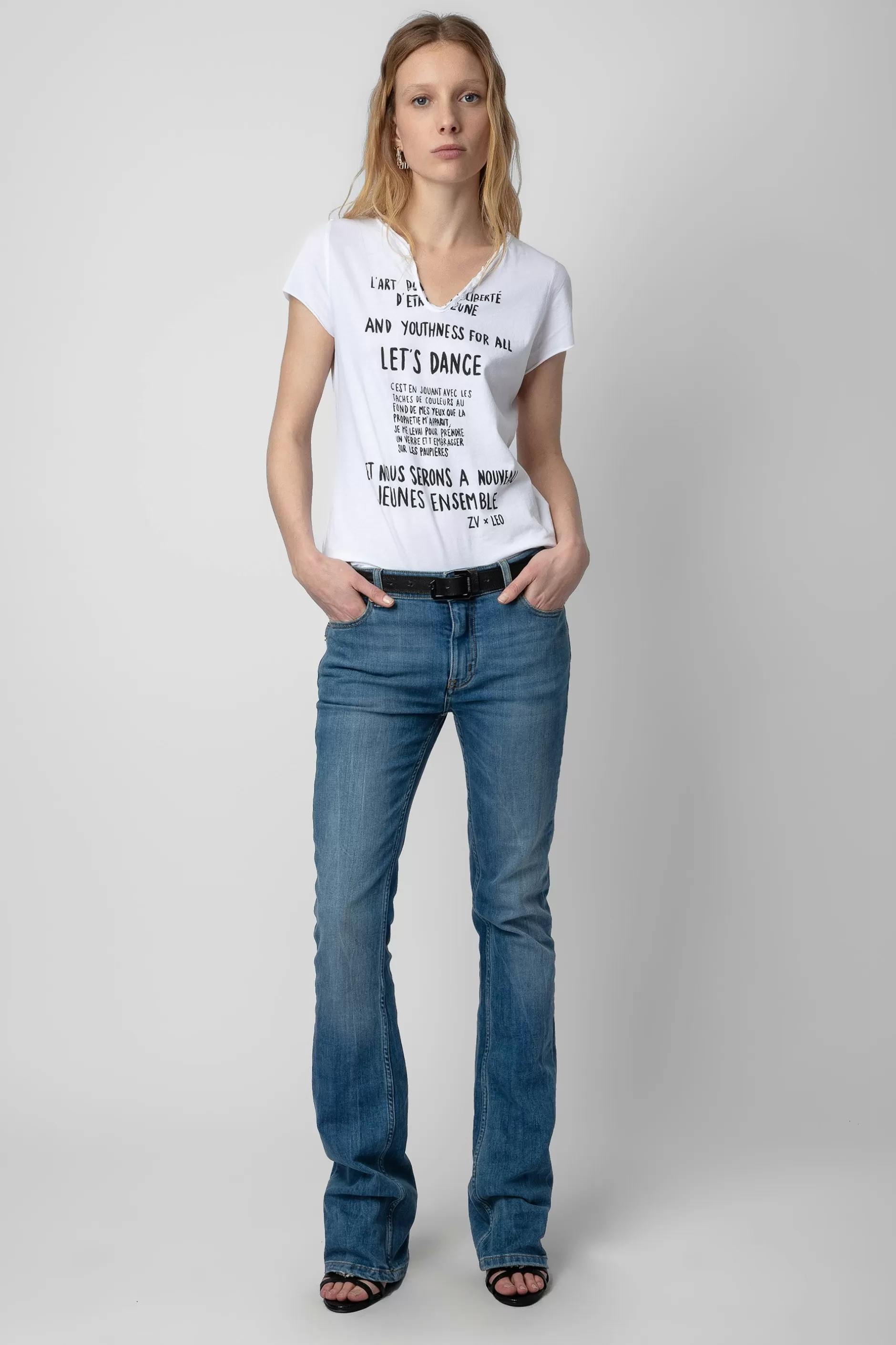 Zadig & Voltaire T-Shirt Henley^Femmes T-Shirts