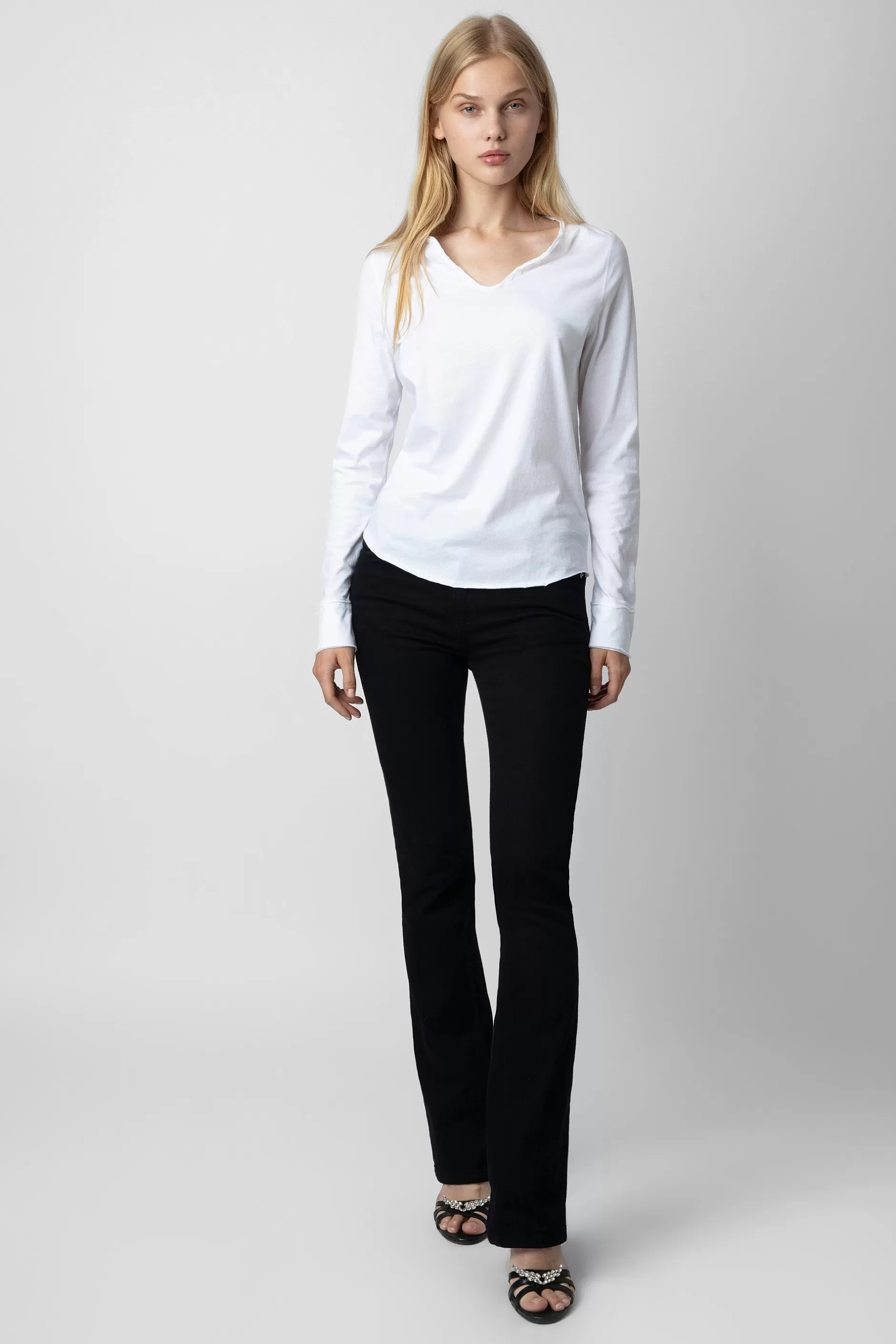 Zadig & Voltaire T-Shirt Henley A Imprime Photo^Femmes T-Shirts