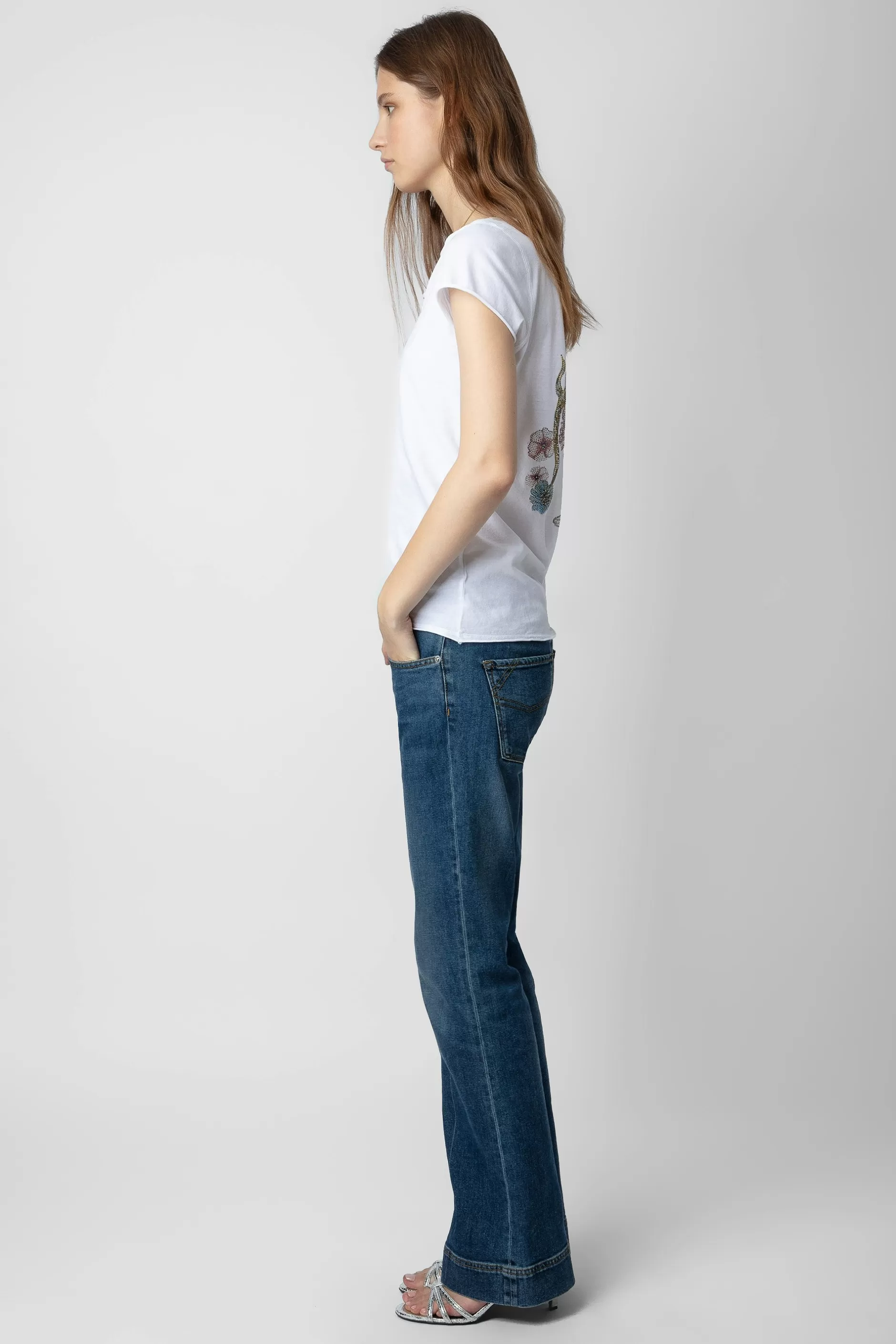Zadig & Voltaire T-Shirt Henley Bijoux^Femmes T-Shirts