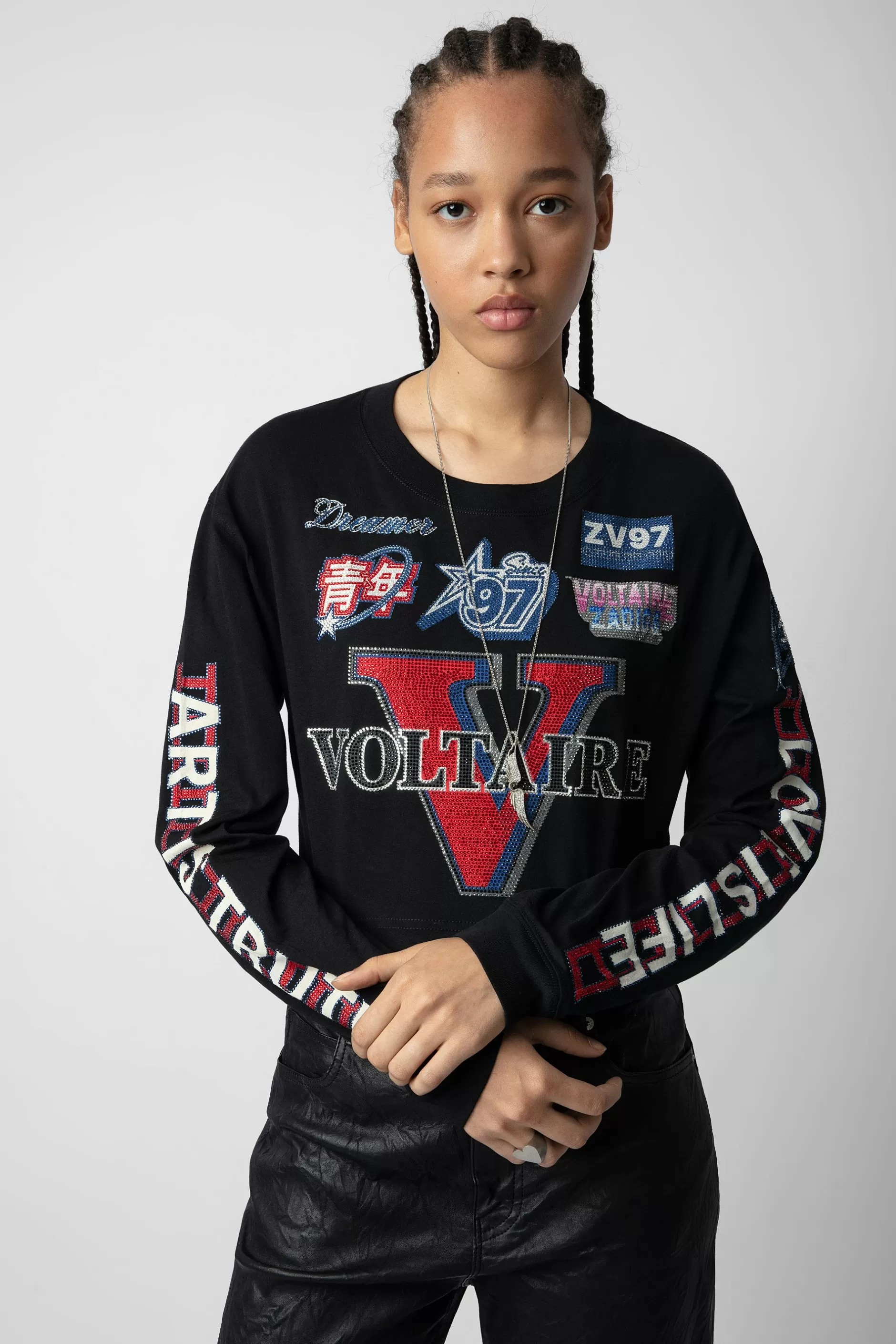 Zadig & Voltaire T-Shirt Iona Voltaire^Femmes T-Shirts