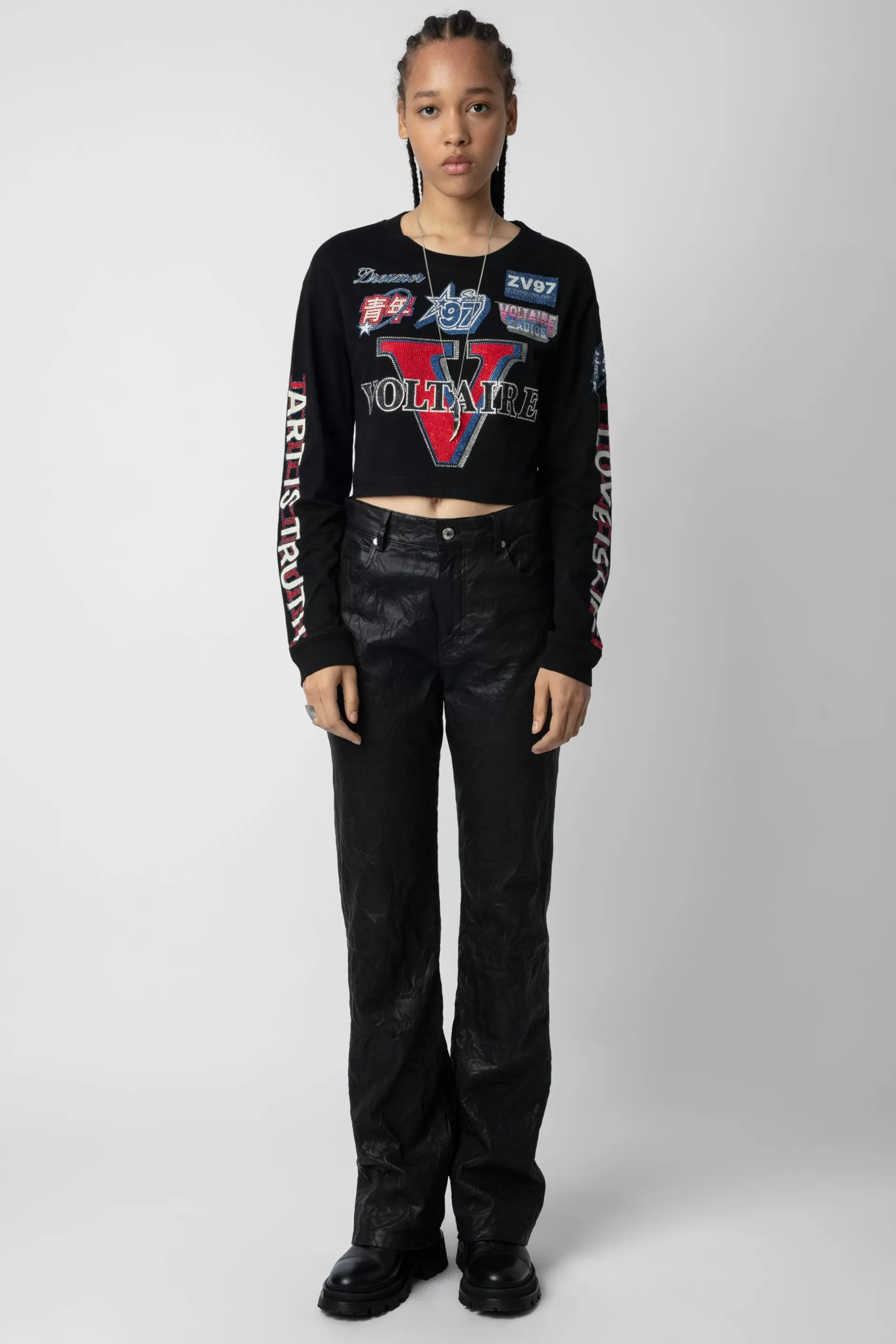 Zadig & Voltaire T-Shirt Iona Voltaire^Femmes T-Shirts