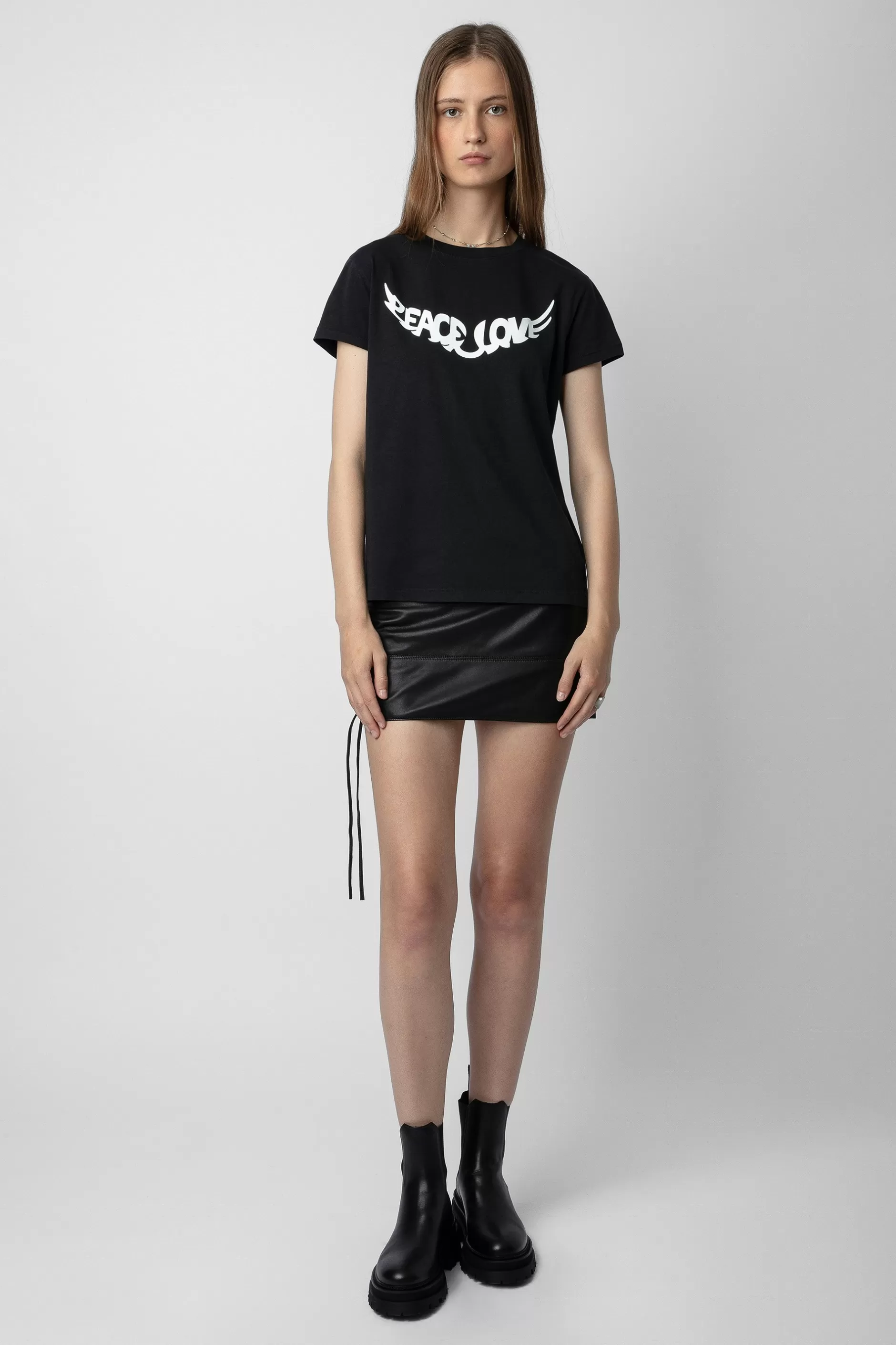 Zadig & Voltaire T-Shirt Marcher Paix Et Amour^Femmes T-Shirts