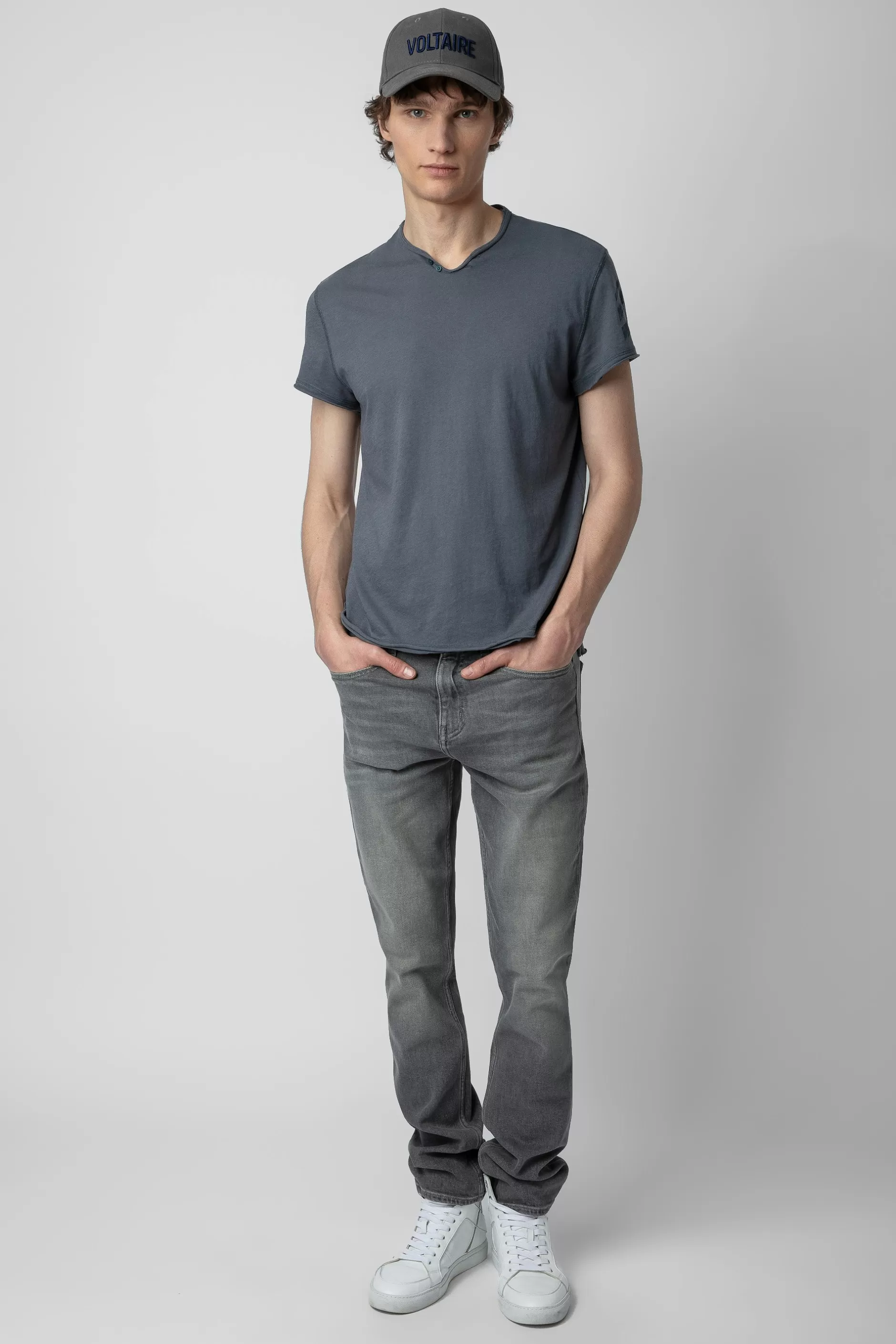 Zadig & Voltaire T-Shirt Monasti Arrow Henley^Hommes T-Shirts