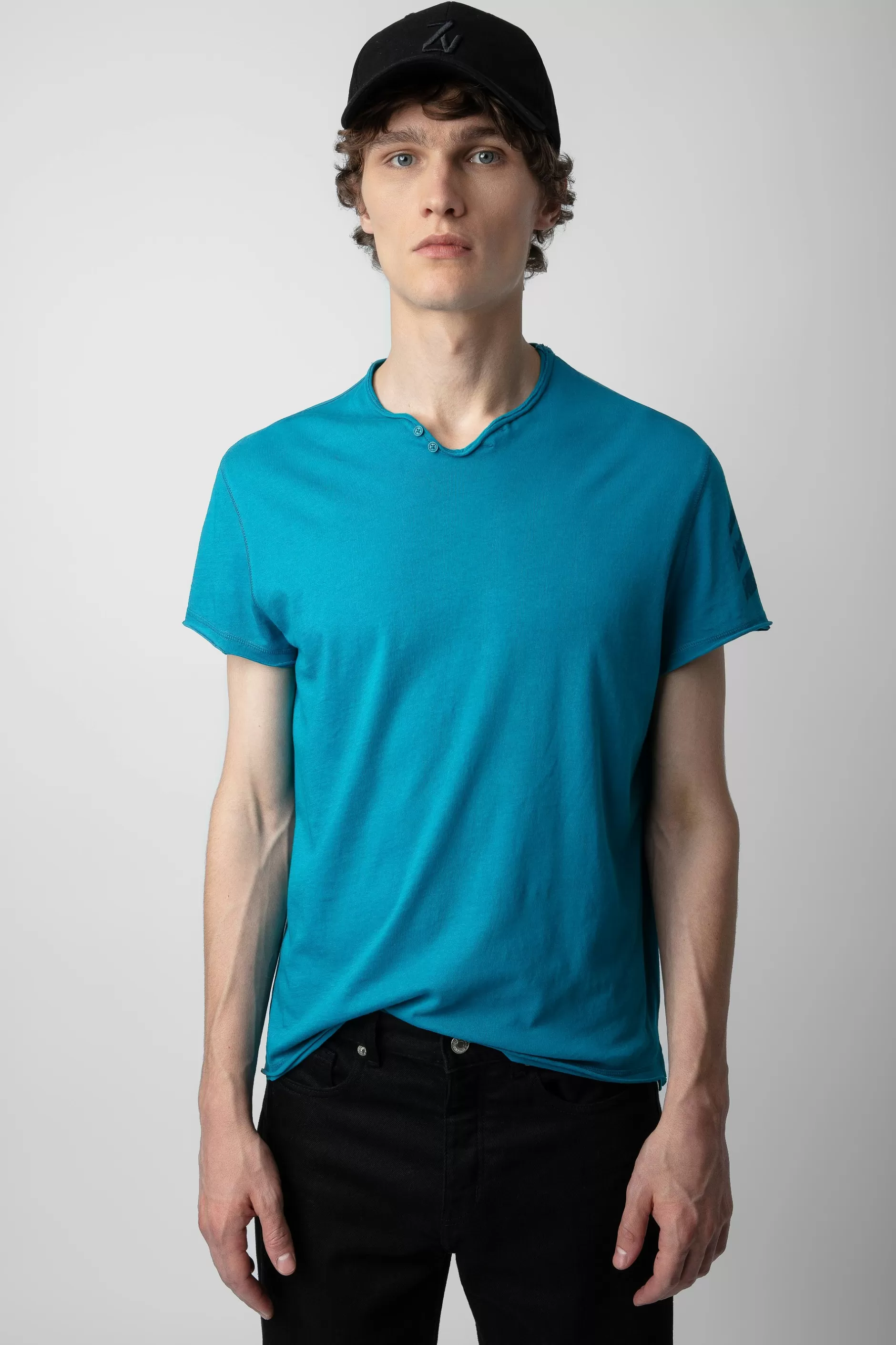Zadig & Voltaire T-Shirt Monasti Arrow Henley^Hommes T-Shirts