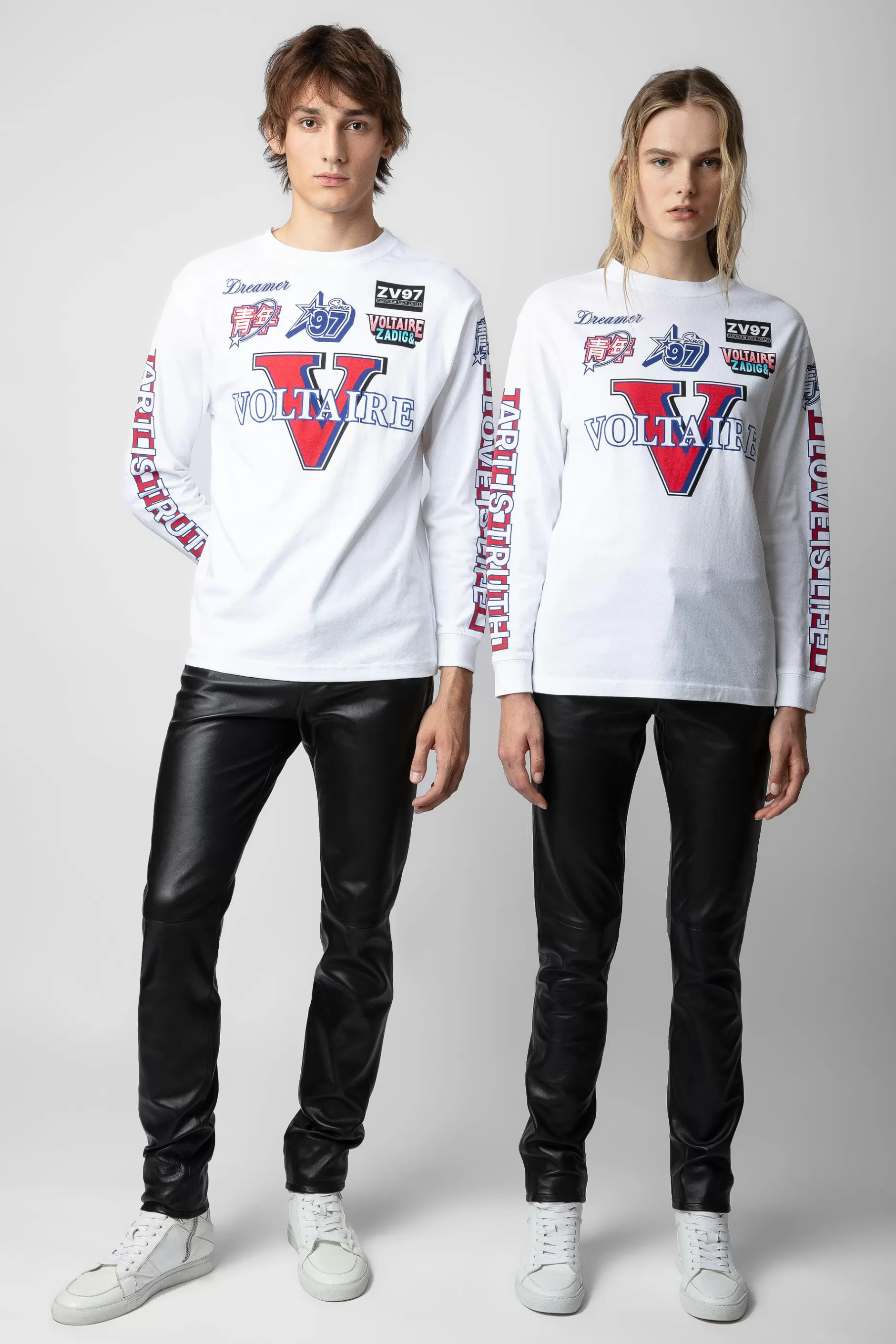 Zadig & Voltaire T-Shirt Noane Voltaire^Femmes Unisexe