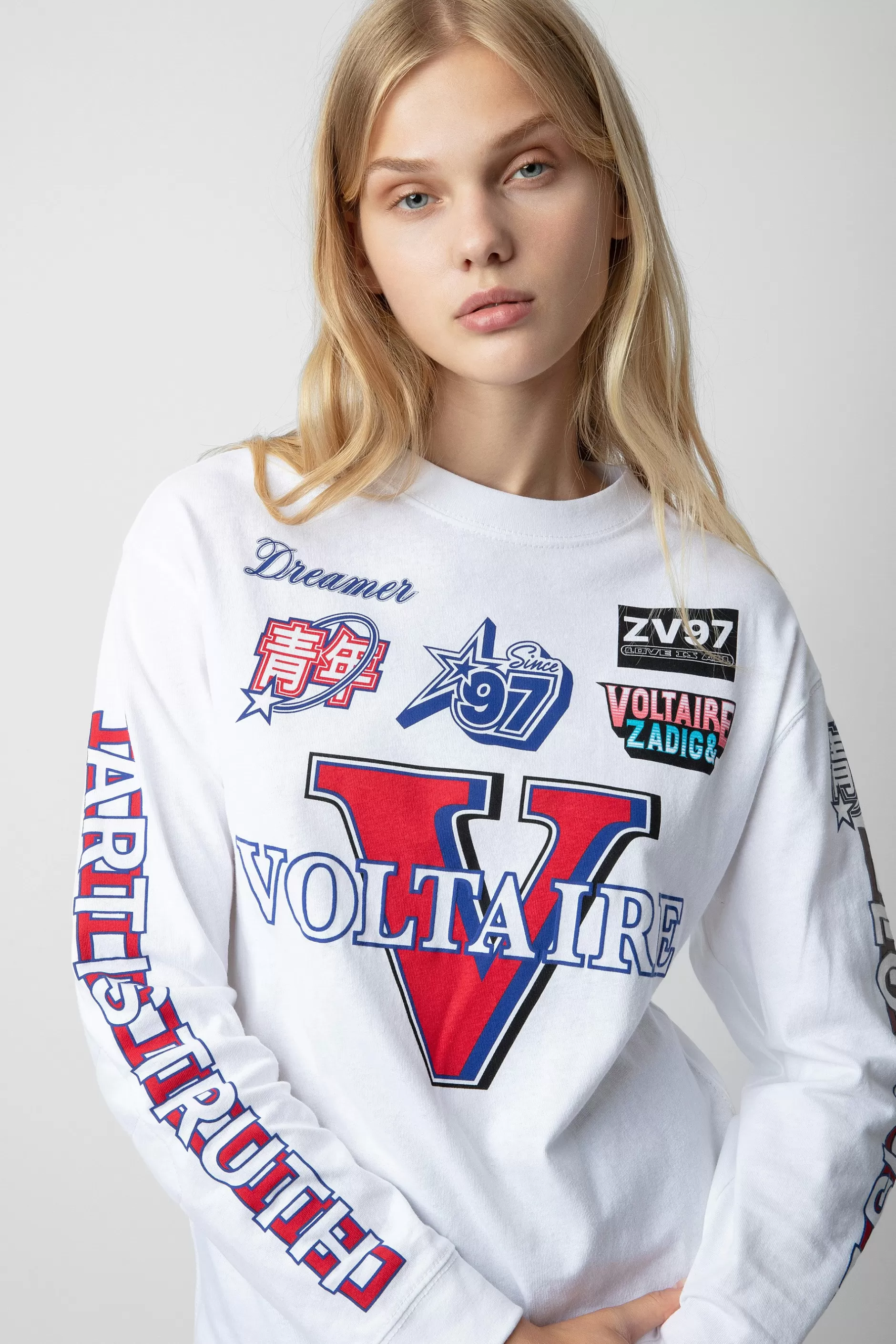 Zadig & Voltaire T-Shirt Noane Voltaire^Femmes Unisexe