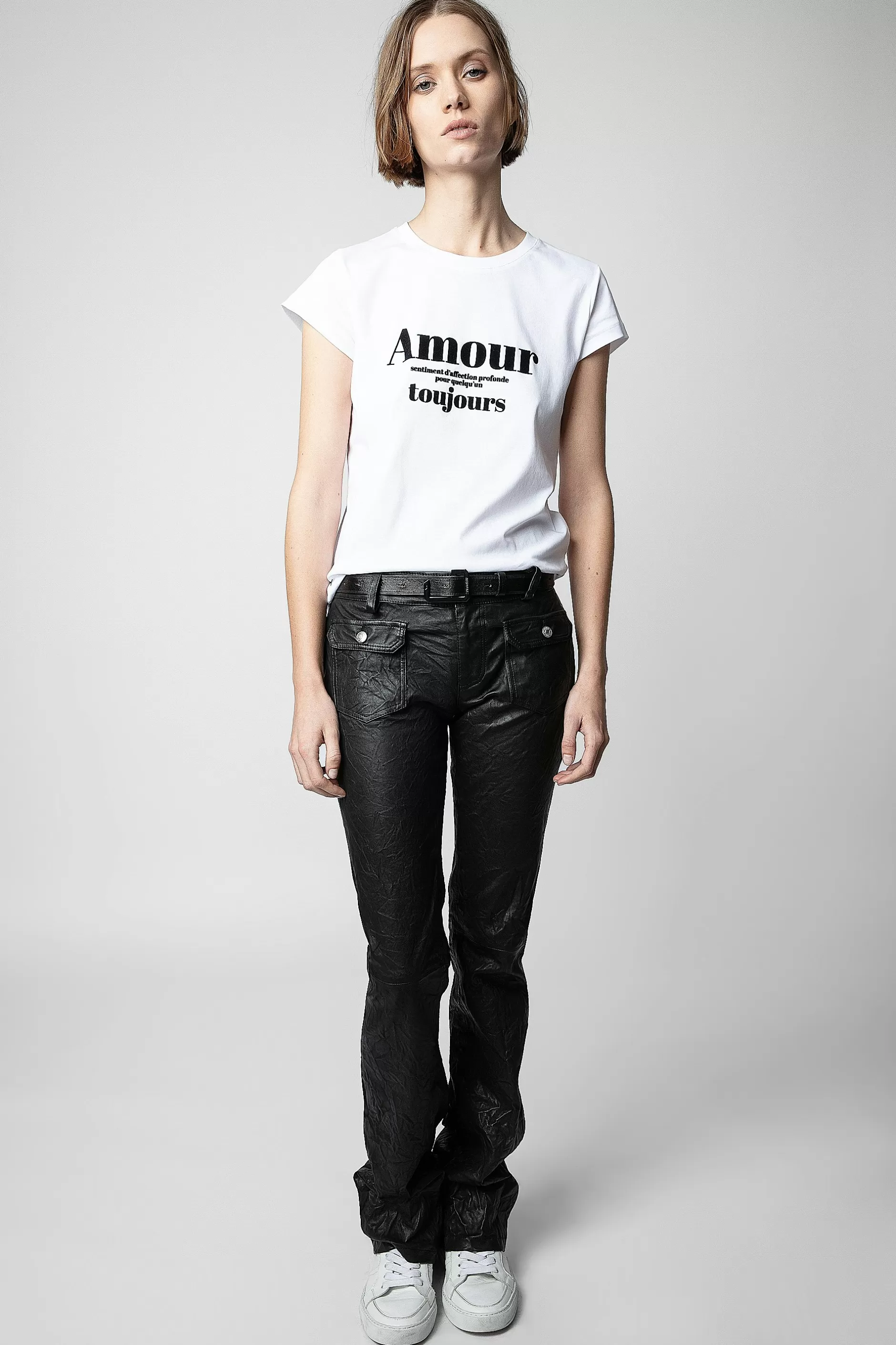 Zadig & Voltaire T-Shirt Skinny Amour Toujours^Femmes T-Shirts