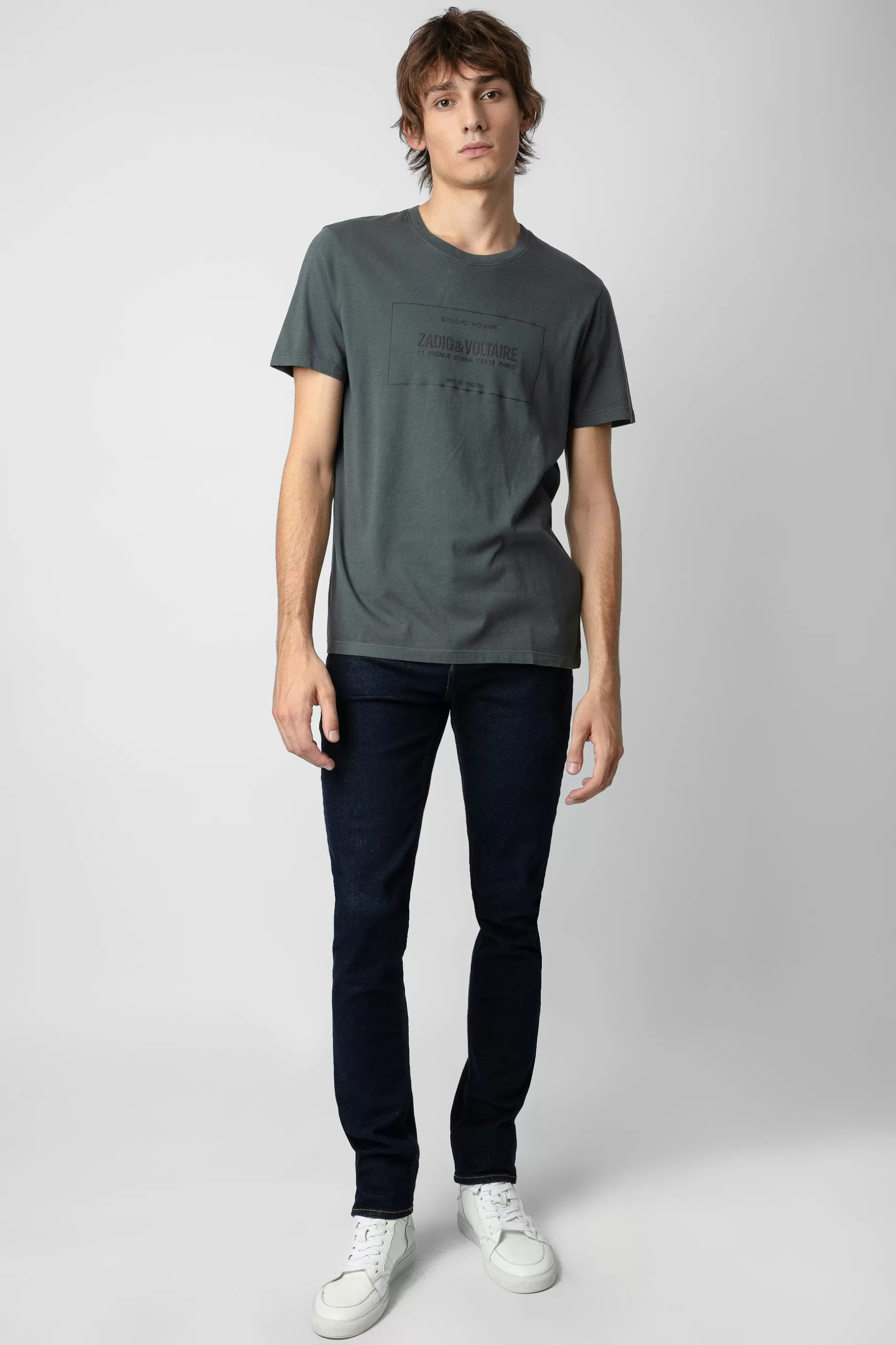 Zadig & Voltaire T-Shirt Ted^Hommes T-Shirts