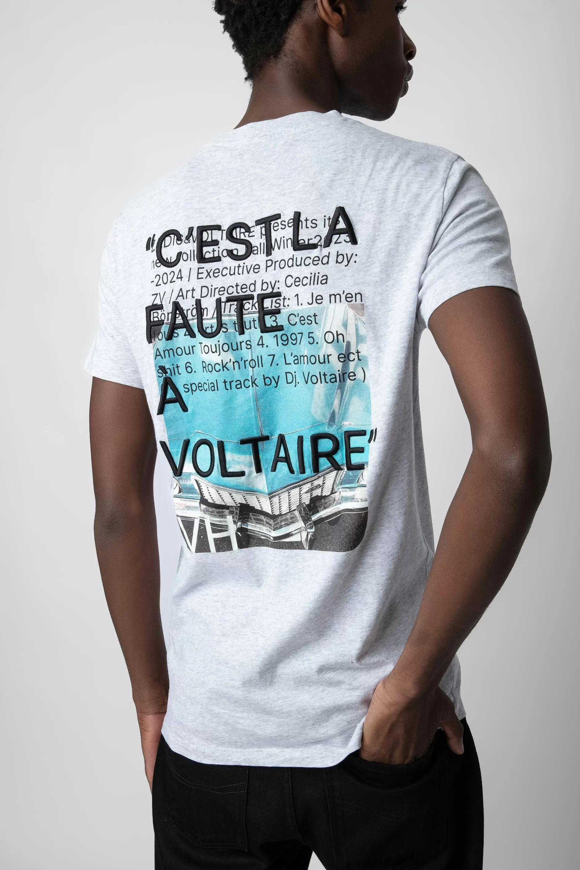 Zadig & Voltaire T-Shirt Ted^Hommes T-Shirts