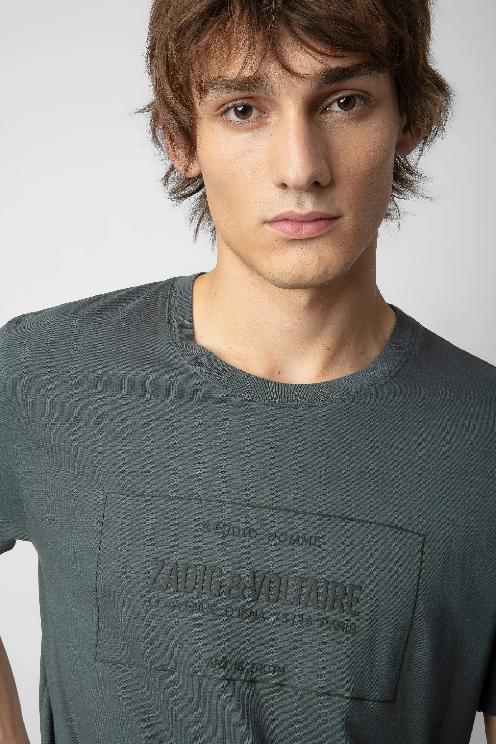 Zadig & Voltaire T-Shirt Ted^Hommes T-Shirts