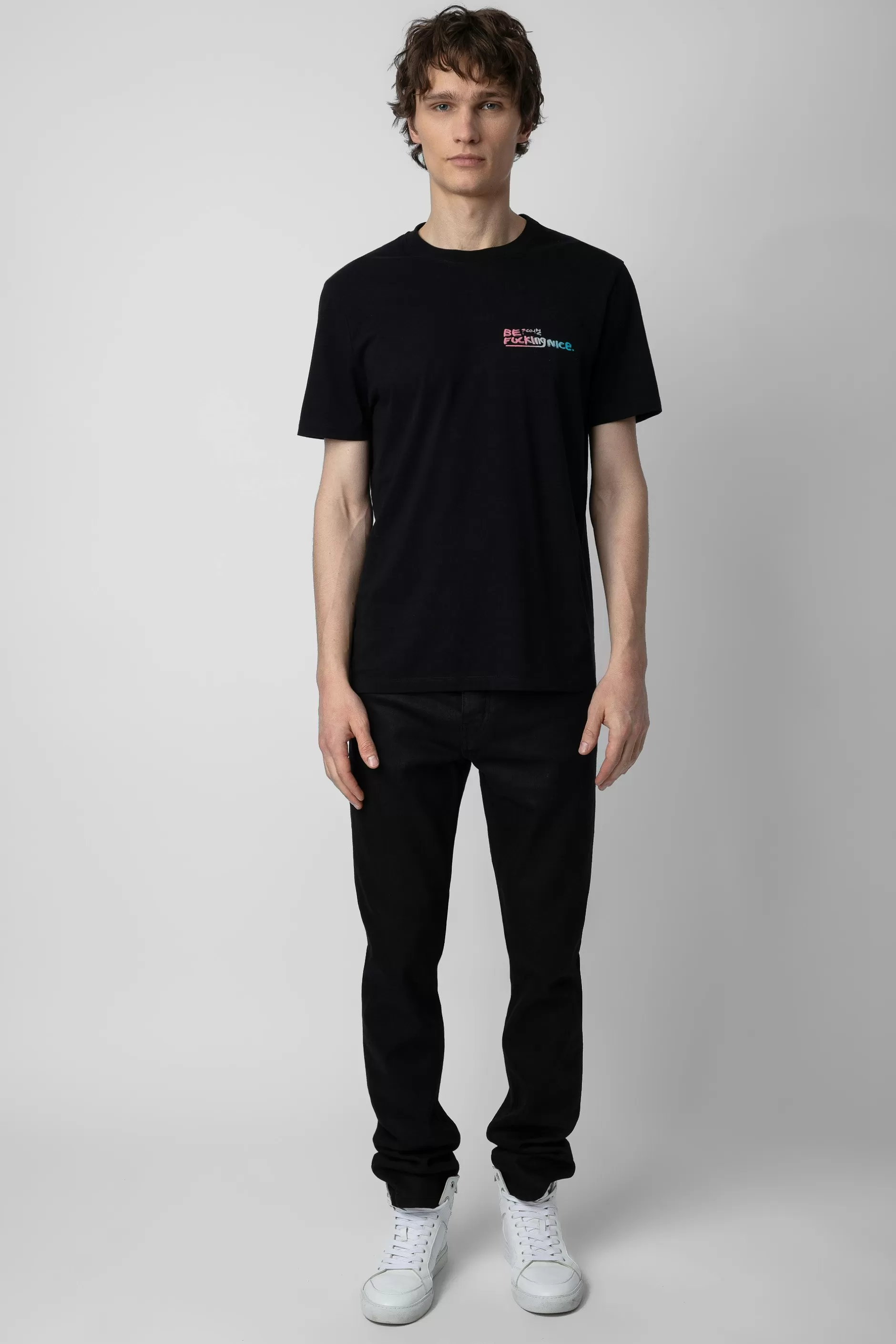 Zadig & Voltaire T-Shirt Ted A Imprime Photo^Hommes T-Shirts