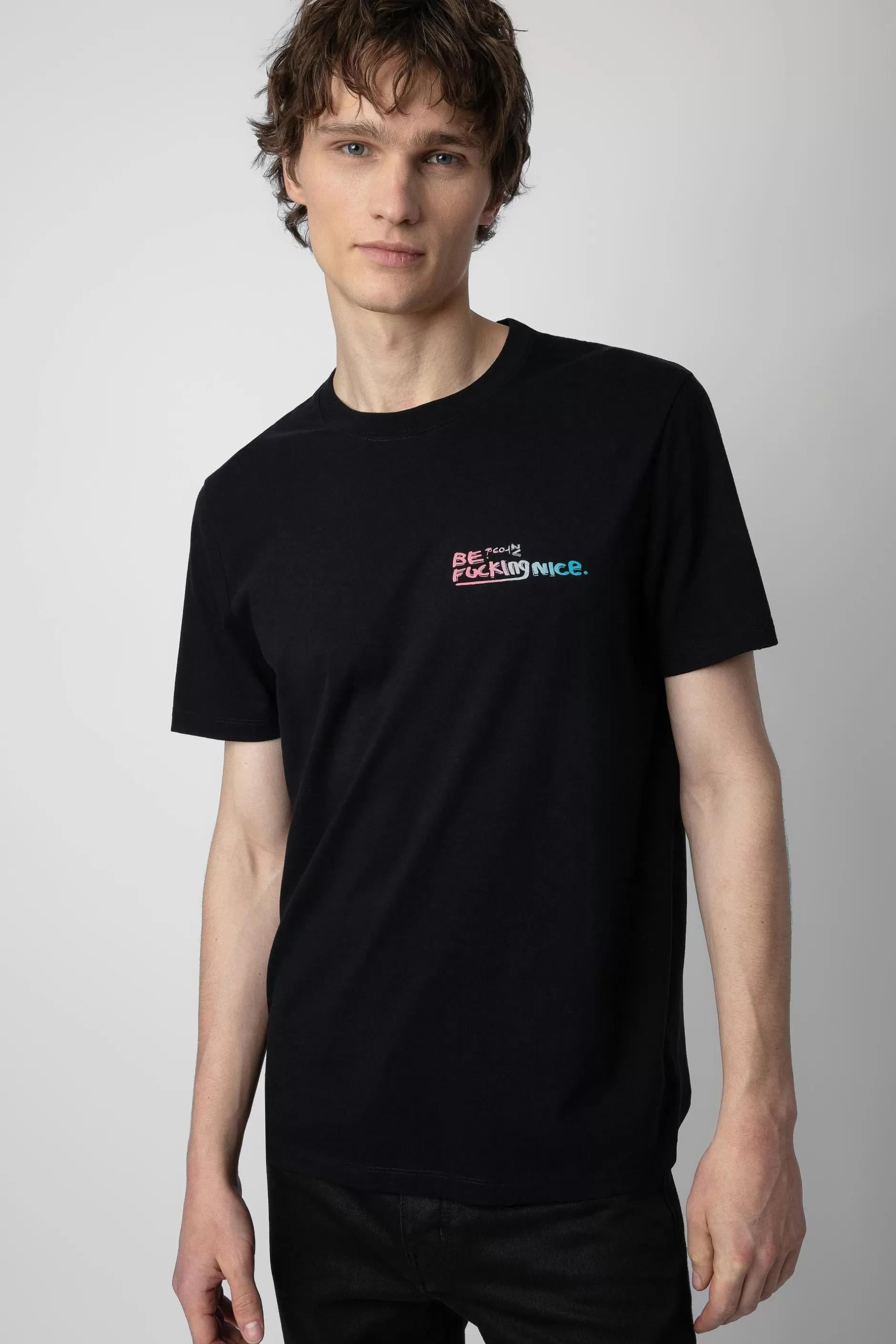 Zadig & Voltaire T-Shirt Ted A Imprime Photo^Hommes T-Shirts