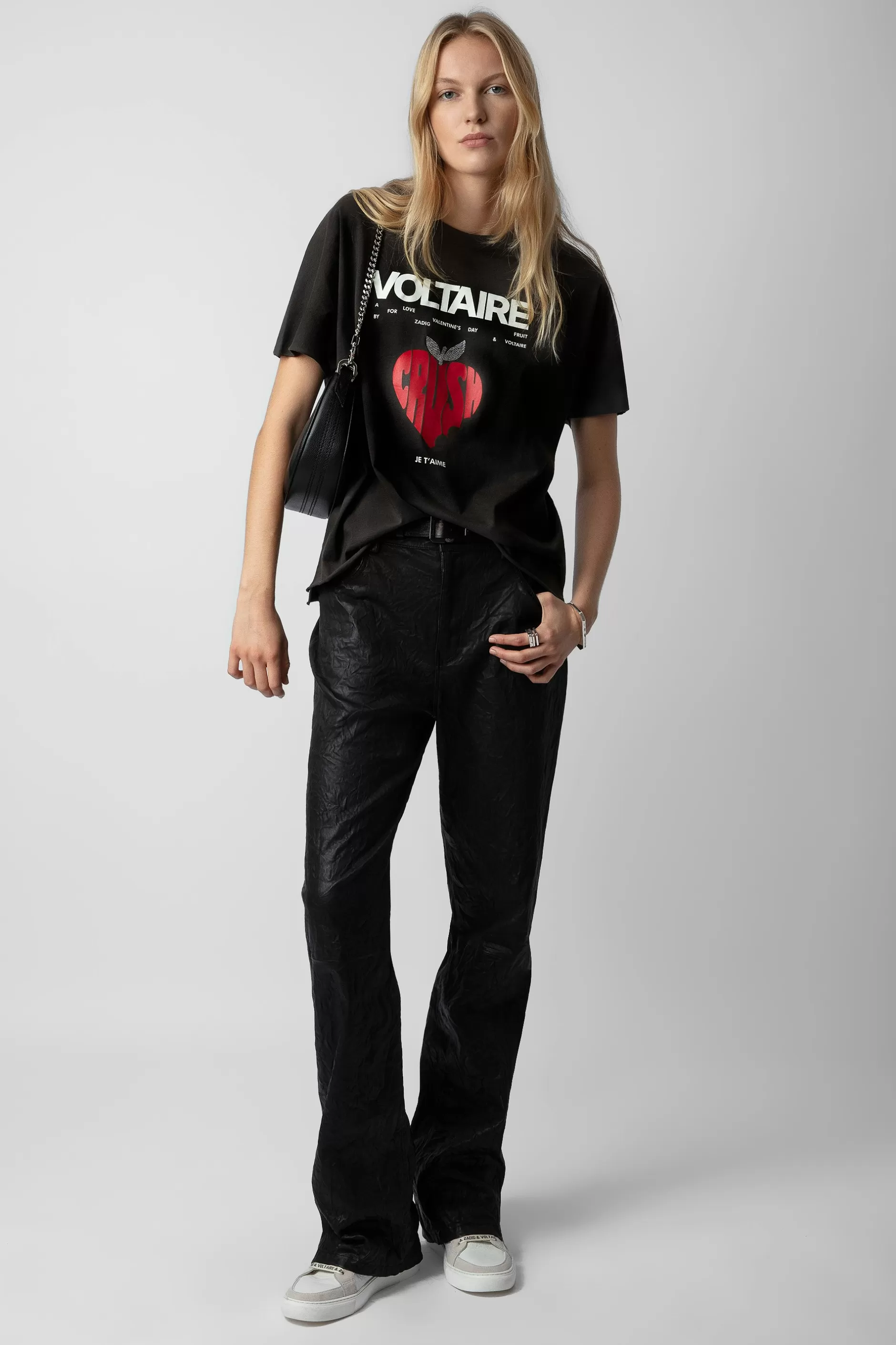 Zadig & Voltaire T-Shirt Tommer Concert Crush Diamante^Femmes T-Shirts
