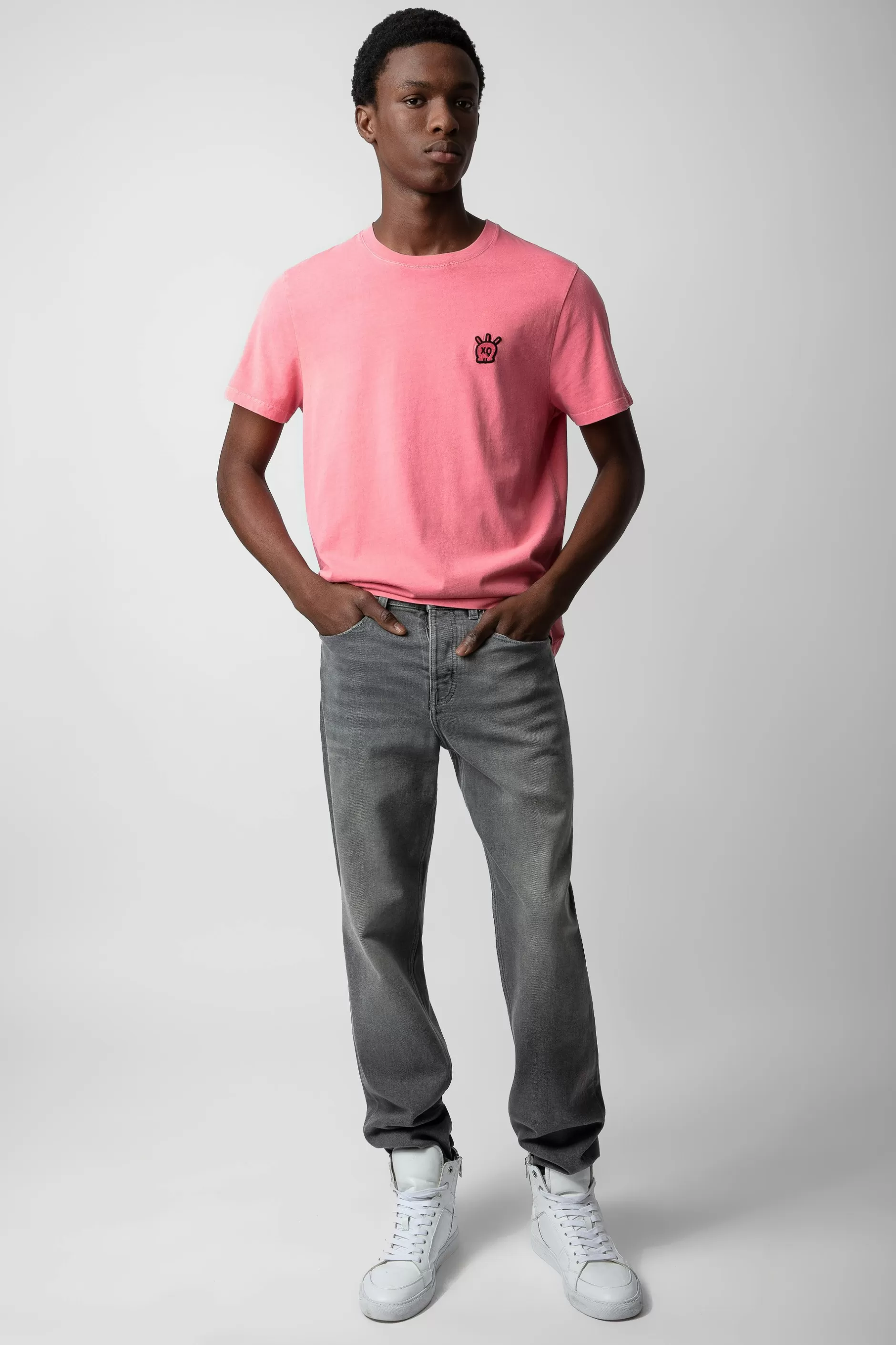Zadig & Voltaire T-Shirt Tommy Skull Xo^Hommes T-Shirts