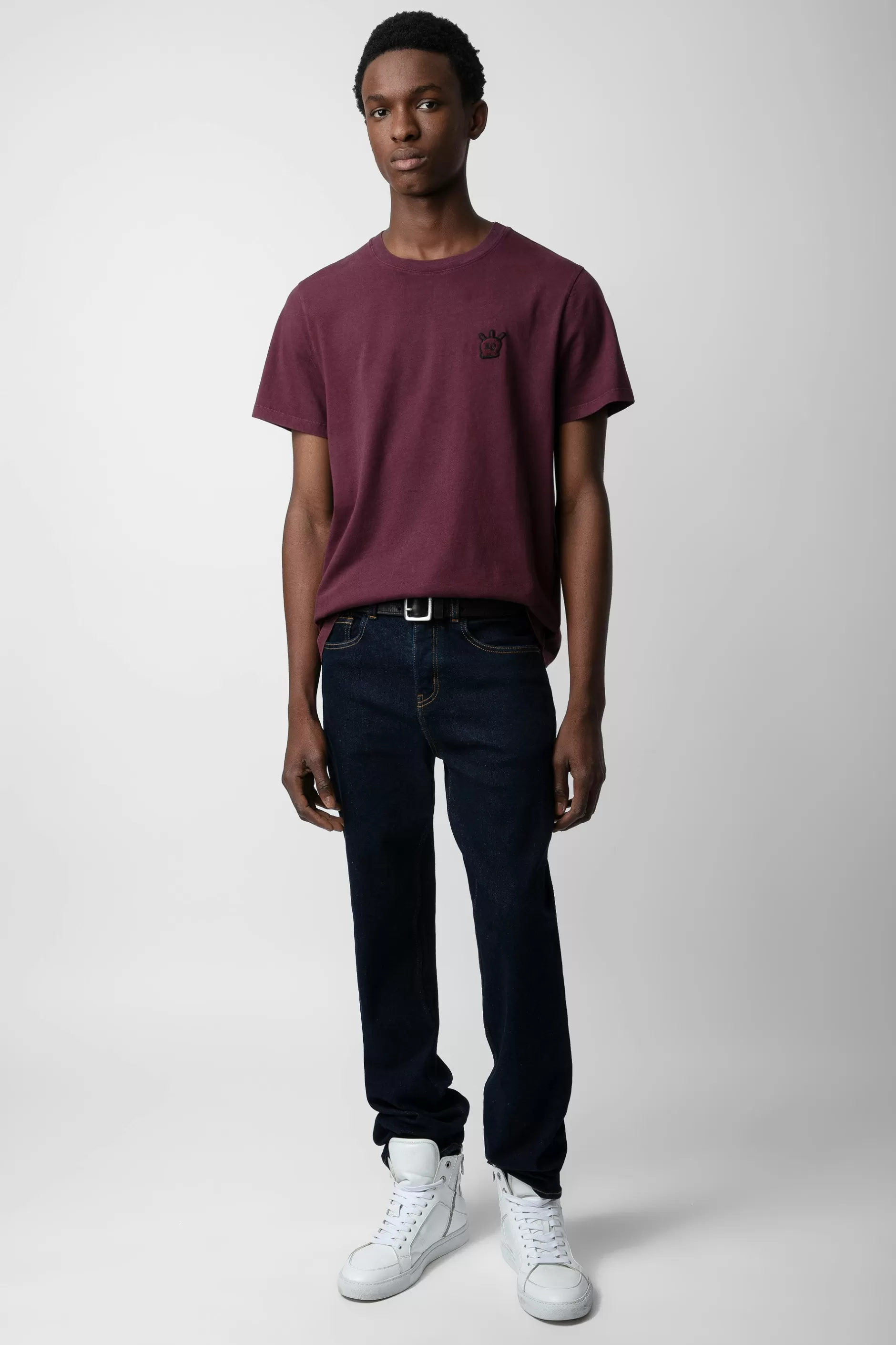 Zadig & Voltaire T-Shirt Tommy Skull Xo^Hommes T-Shirts