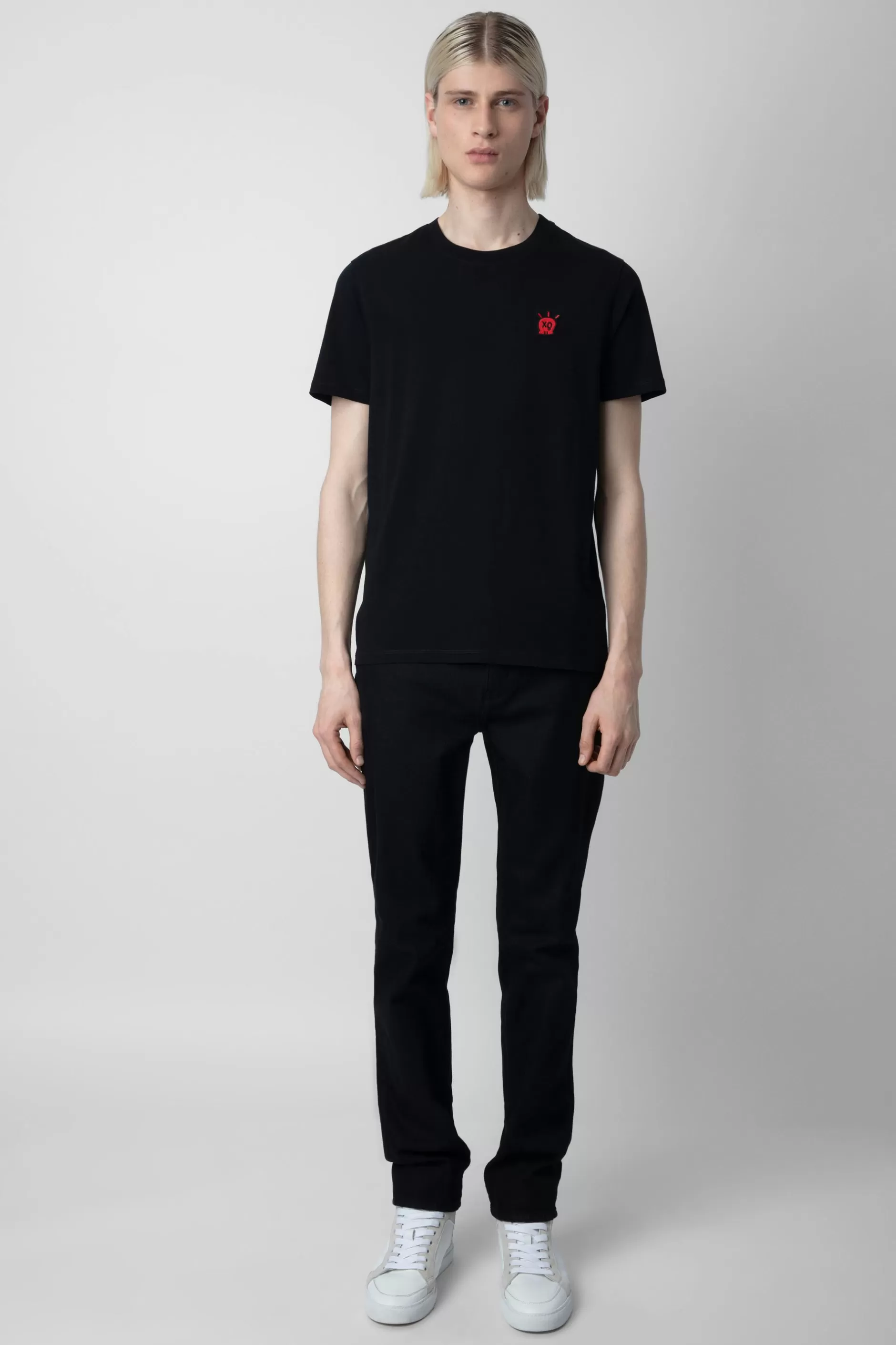 Zadig & Voltaire T-Shirt Tommy Skull Xo^Hommes T-Shirts