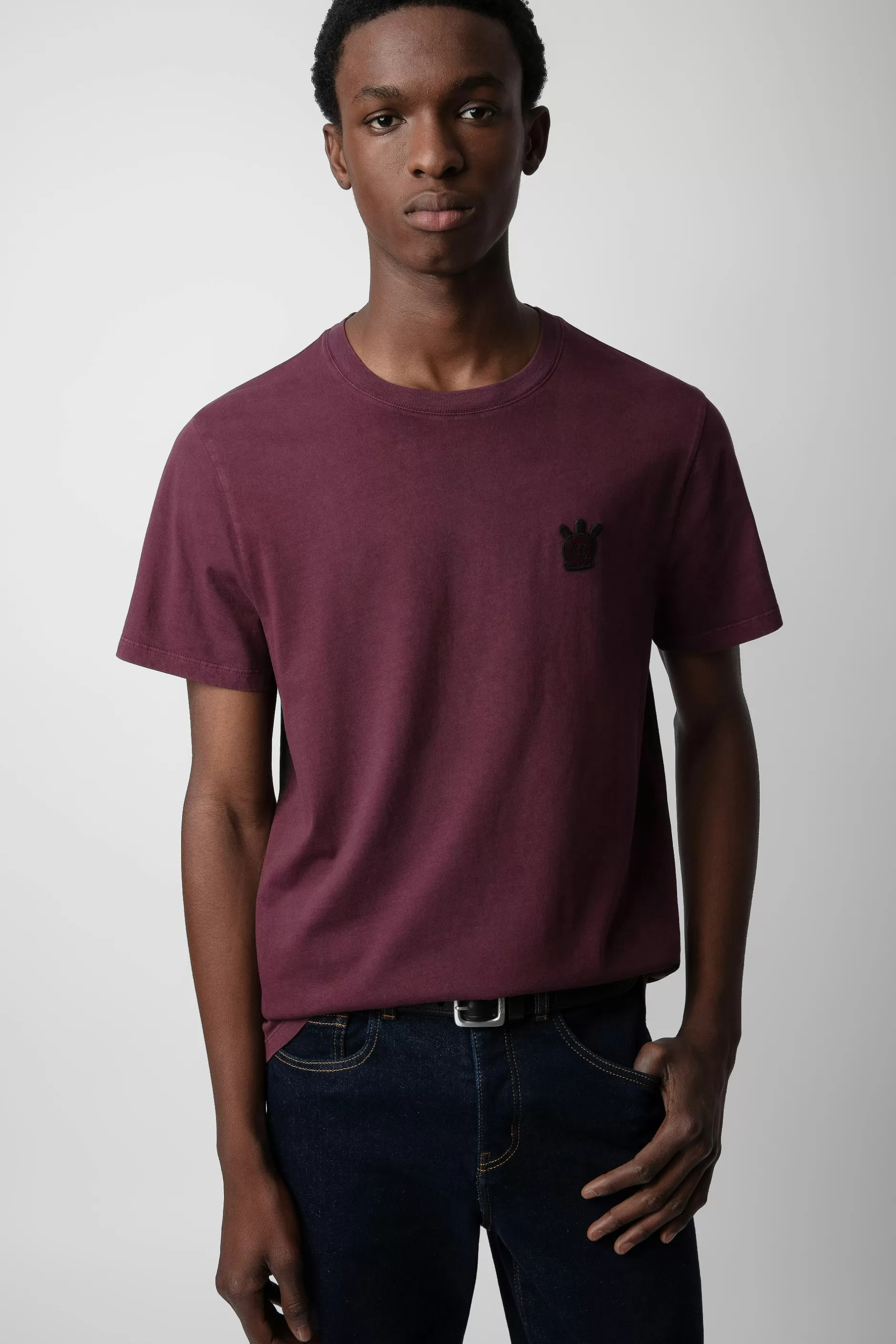 Zadig & Voltaire T-Shirt Tommy Skull Xo^Hommes T-Shirts