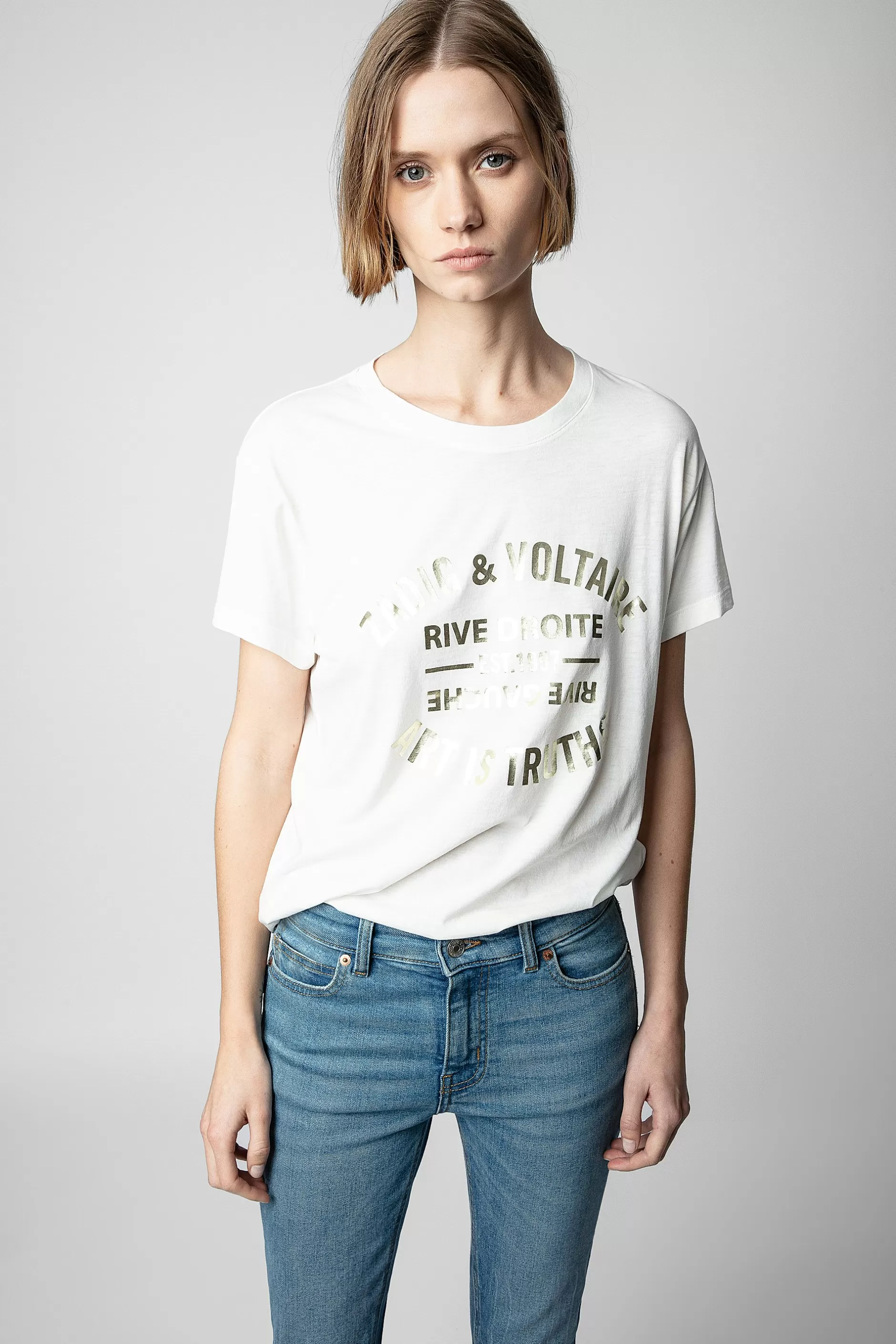 Zadig & Voltaire T-Shirt Walk Blason^Femmes T-Shirts
