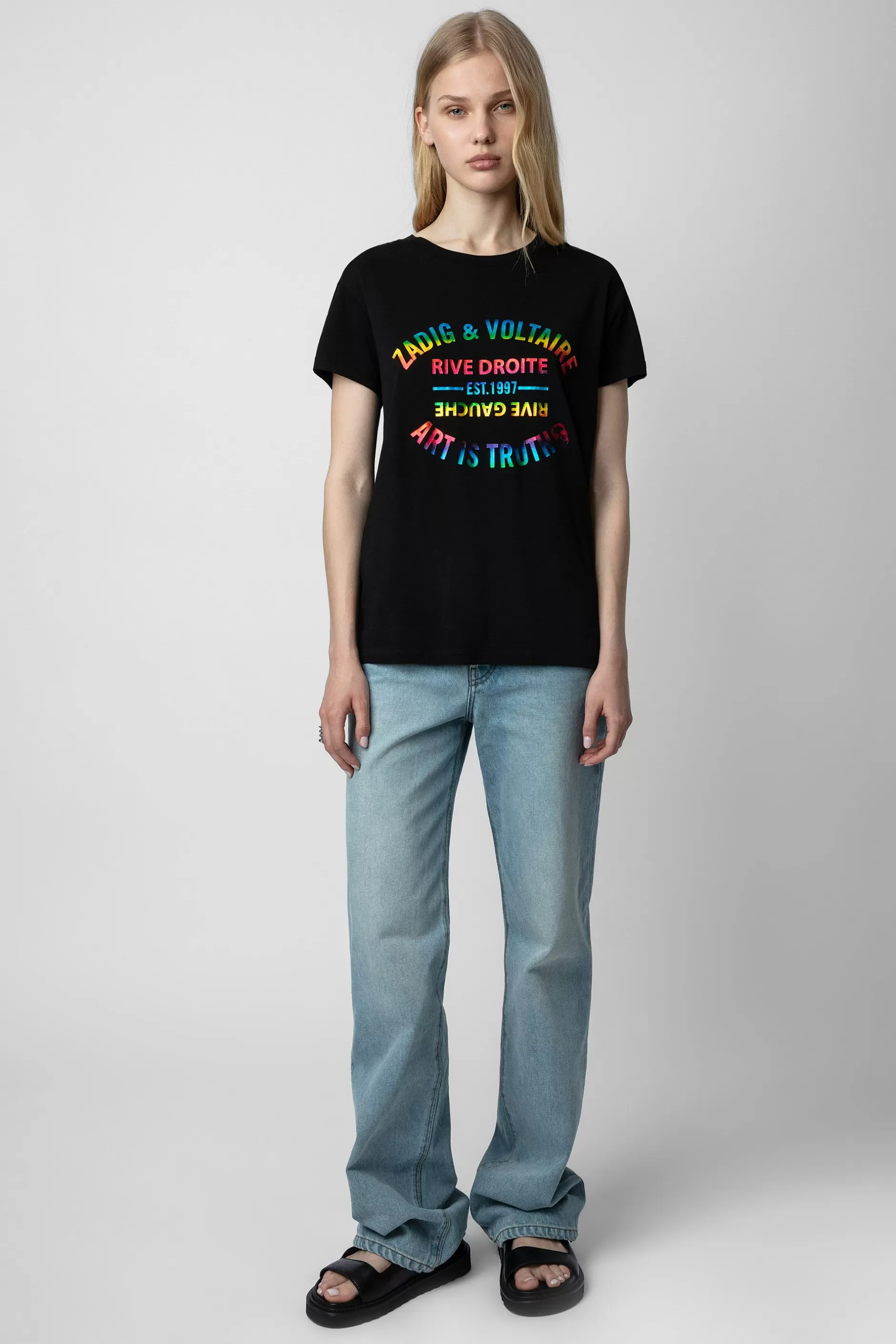 Zadig & Voltaire T-Shirt Walk Blason^Femmes T-Shirts