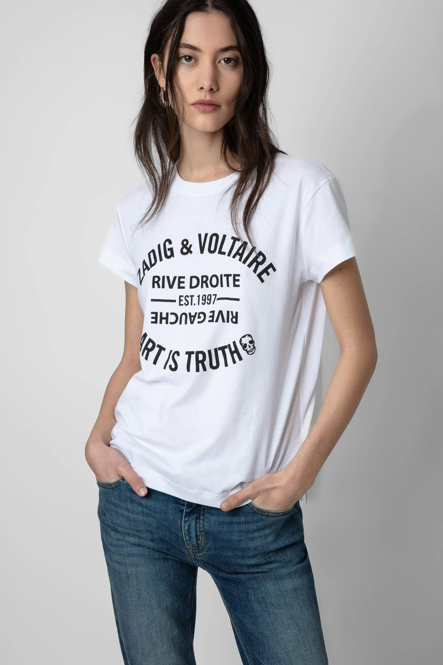 Zadig & Voltaire T-Shirt Walk Blason^Femmes T-Shirts