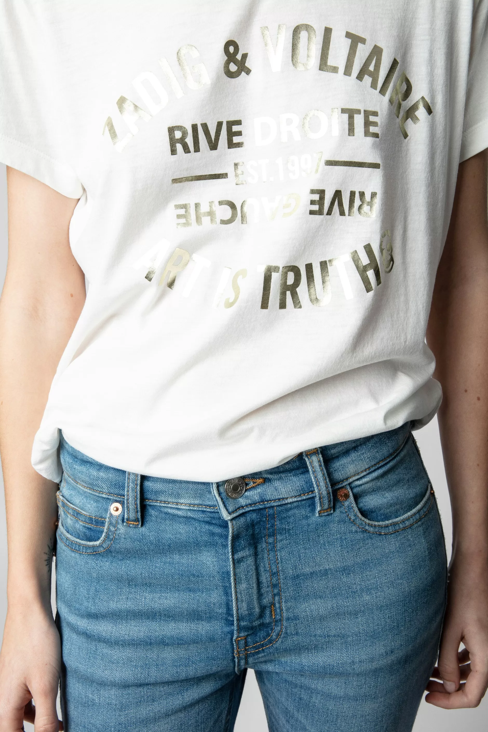 Zadig & Voltaire T-Shirt Walk Blason^Femmes T-Shirts