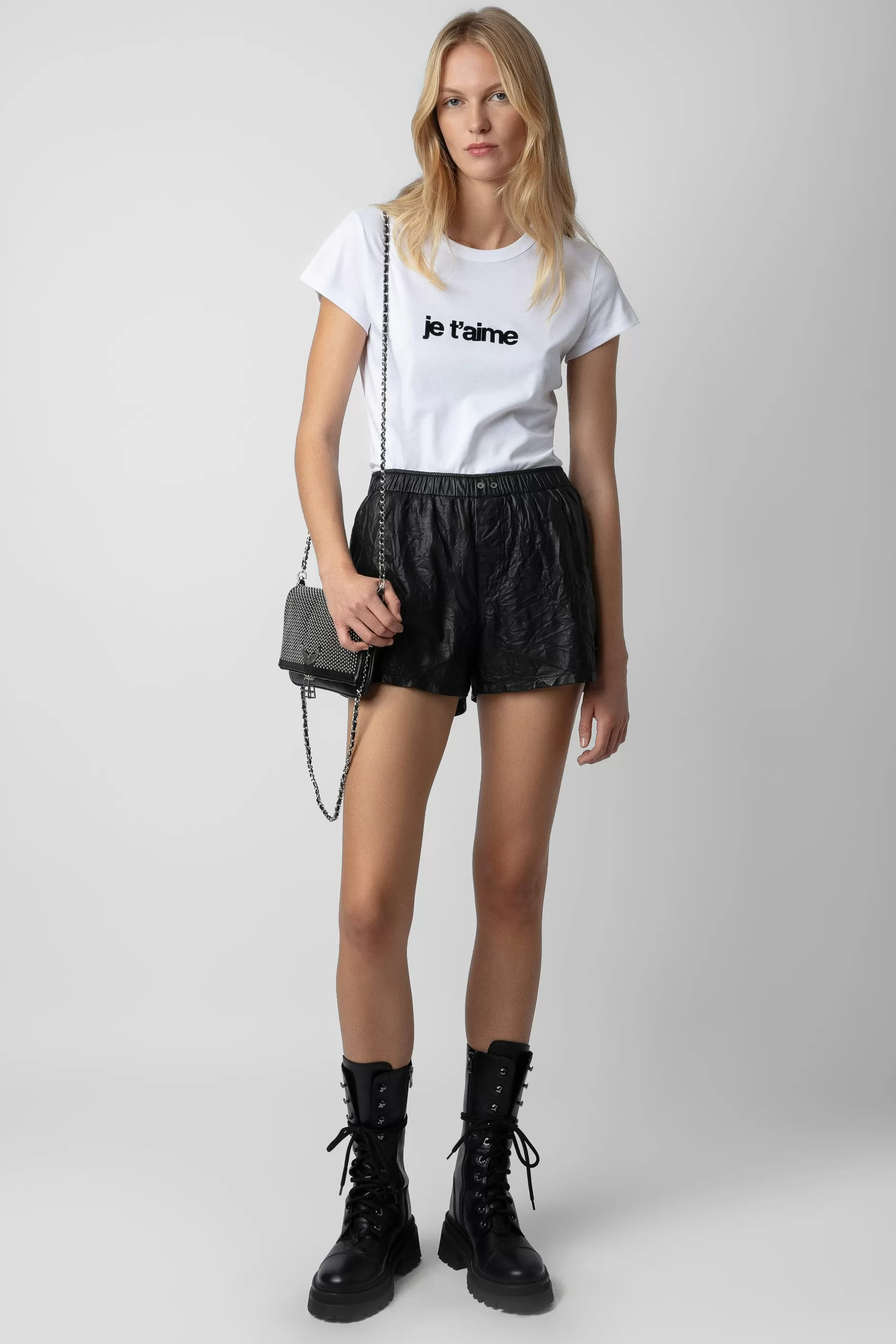 Zadig & Voltaire T-Shirt Woop Je T'Aime^Femmes T-Shirts