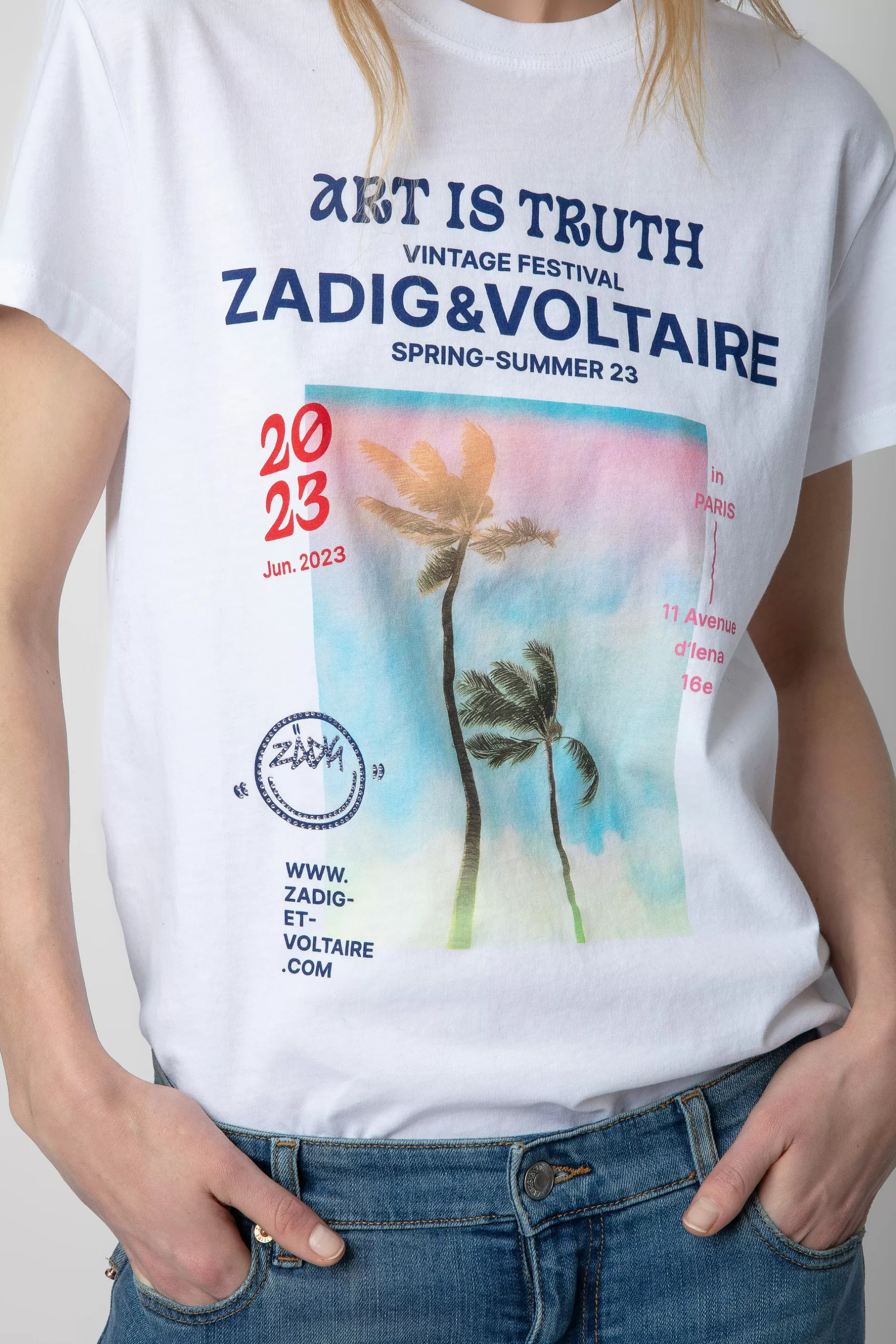Zadig & Voltaire T-Shirt Zoe^Femmes T-Shirts