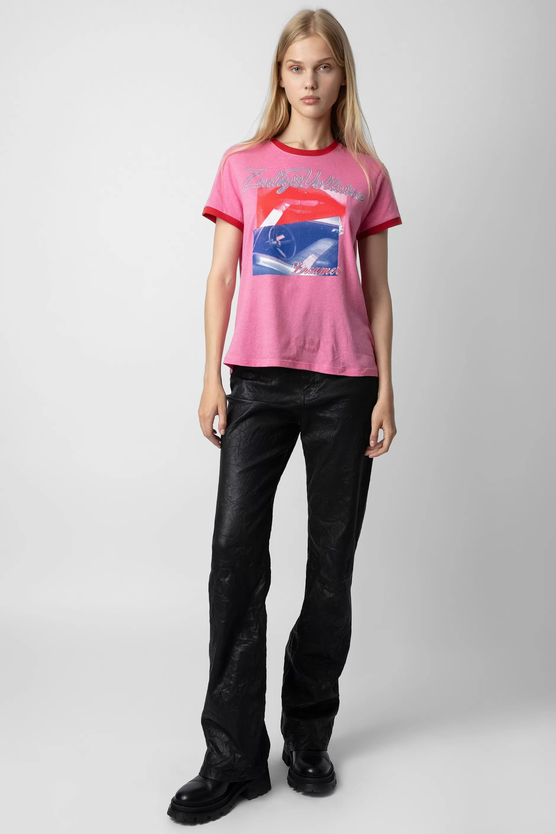 Zadig & Voltaire T-Shirt Zoe A Imprime Photo^Femmes T-Shirts