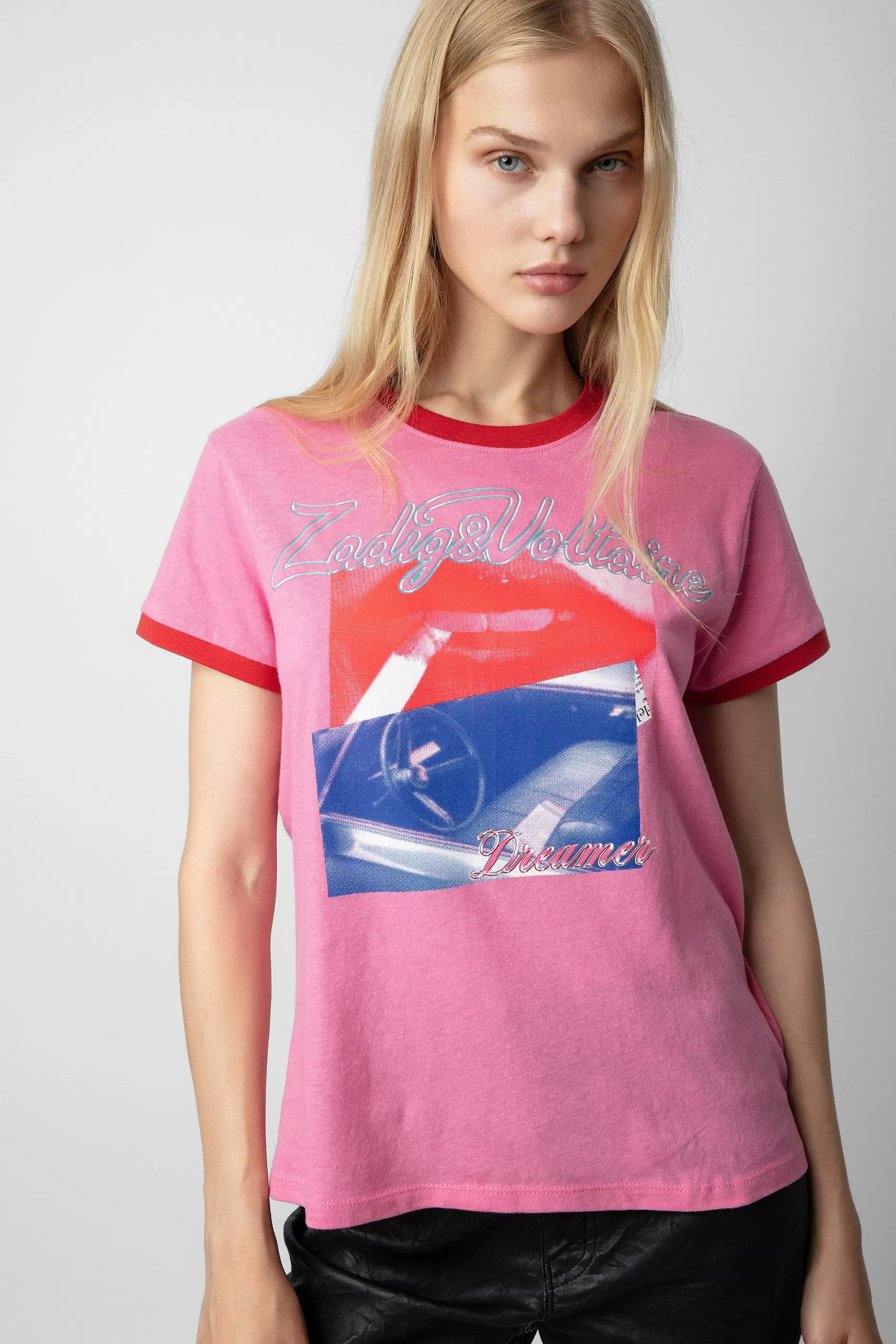 Zadig & Voltaire T-Shirt Zoe A Imprime Photo^Femmes T-Shirts