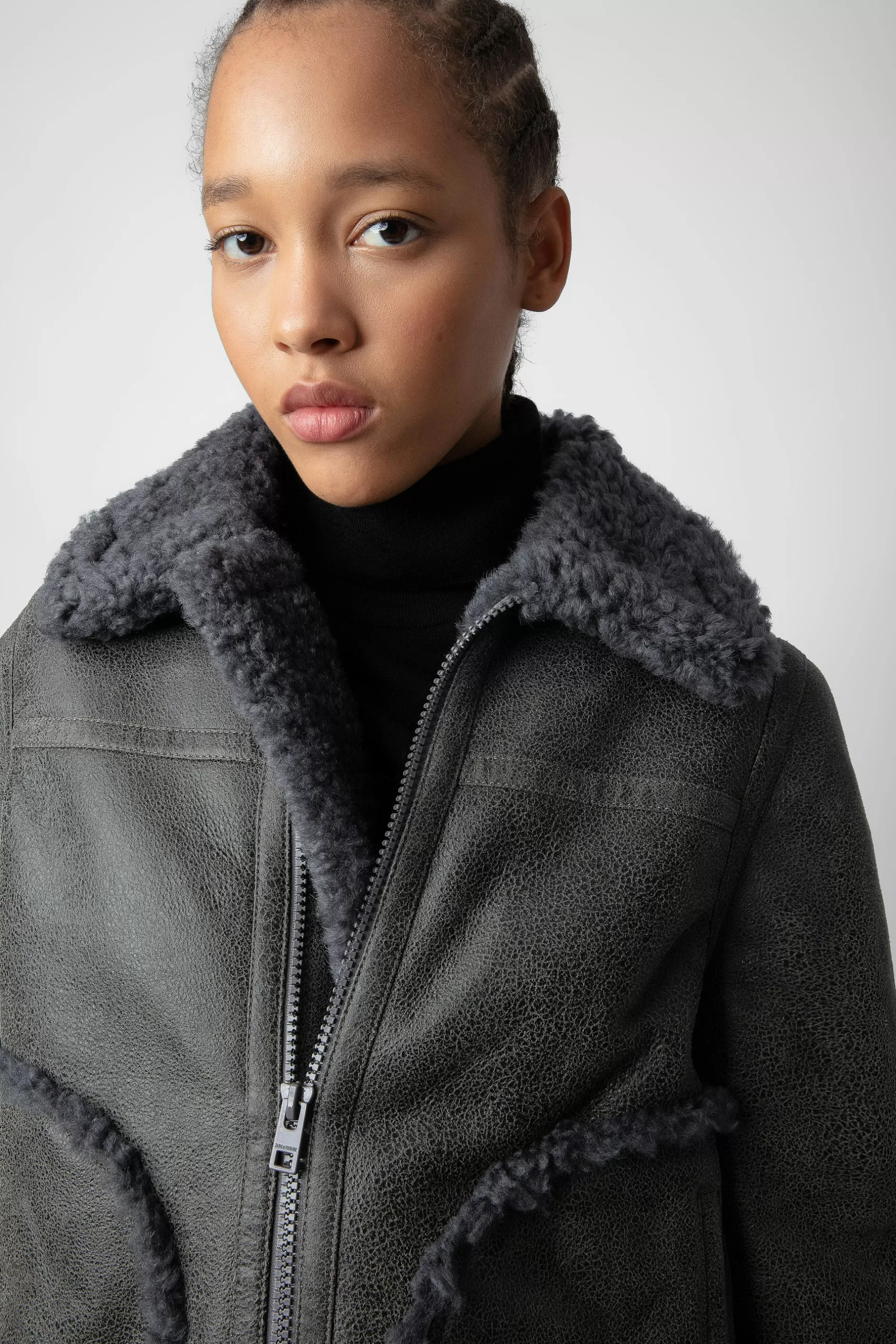 Zadig & Voltaire Veste En Cuir Kady^Femmes Manteaux Et Vestes