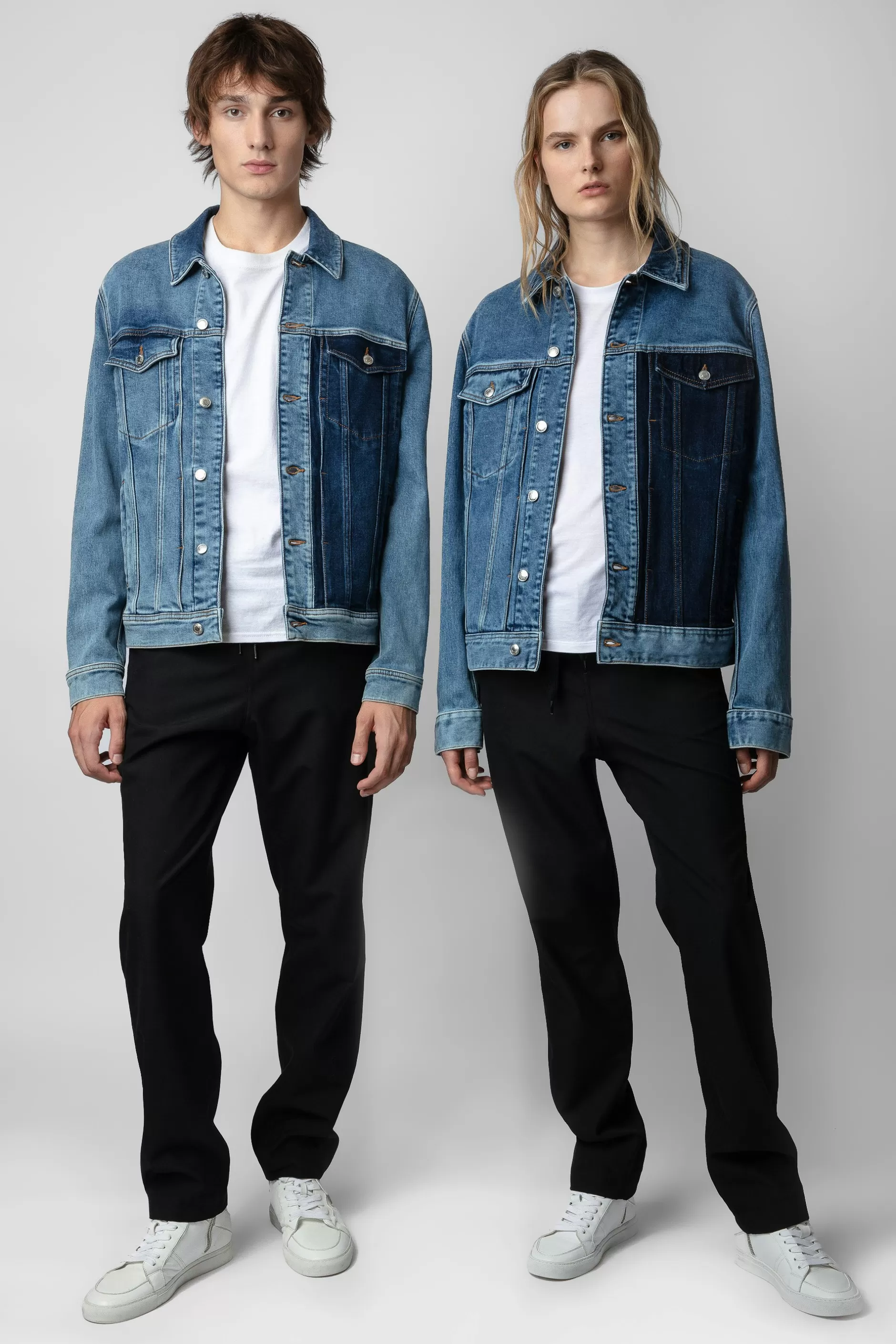 Zadig & Voltaire Veste En Jean Base^Hommes Manteaux Et Vestes