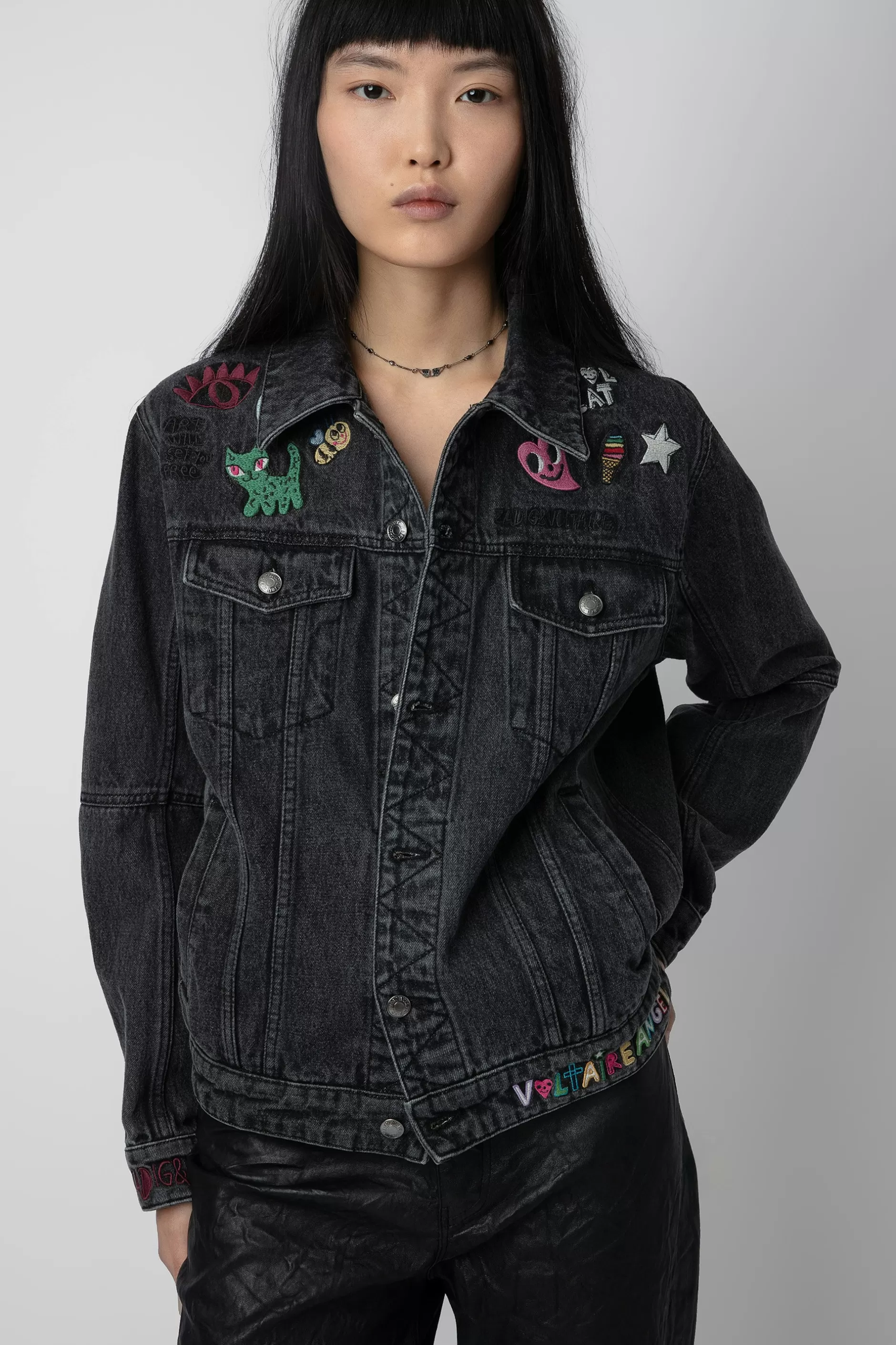 Zadig & Voltaire Veste En Jean Kasy^Femmes Manteaux Et Vestes