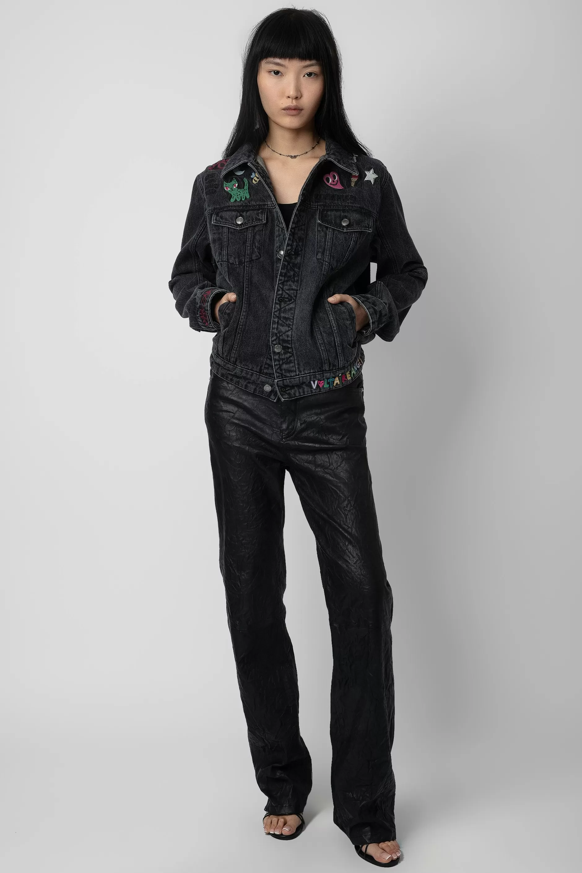 Zadig & Voltaire Veste En Jean Kasy^Femmes Manteaux Et Vestes