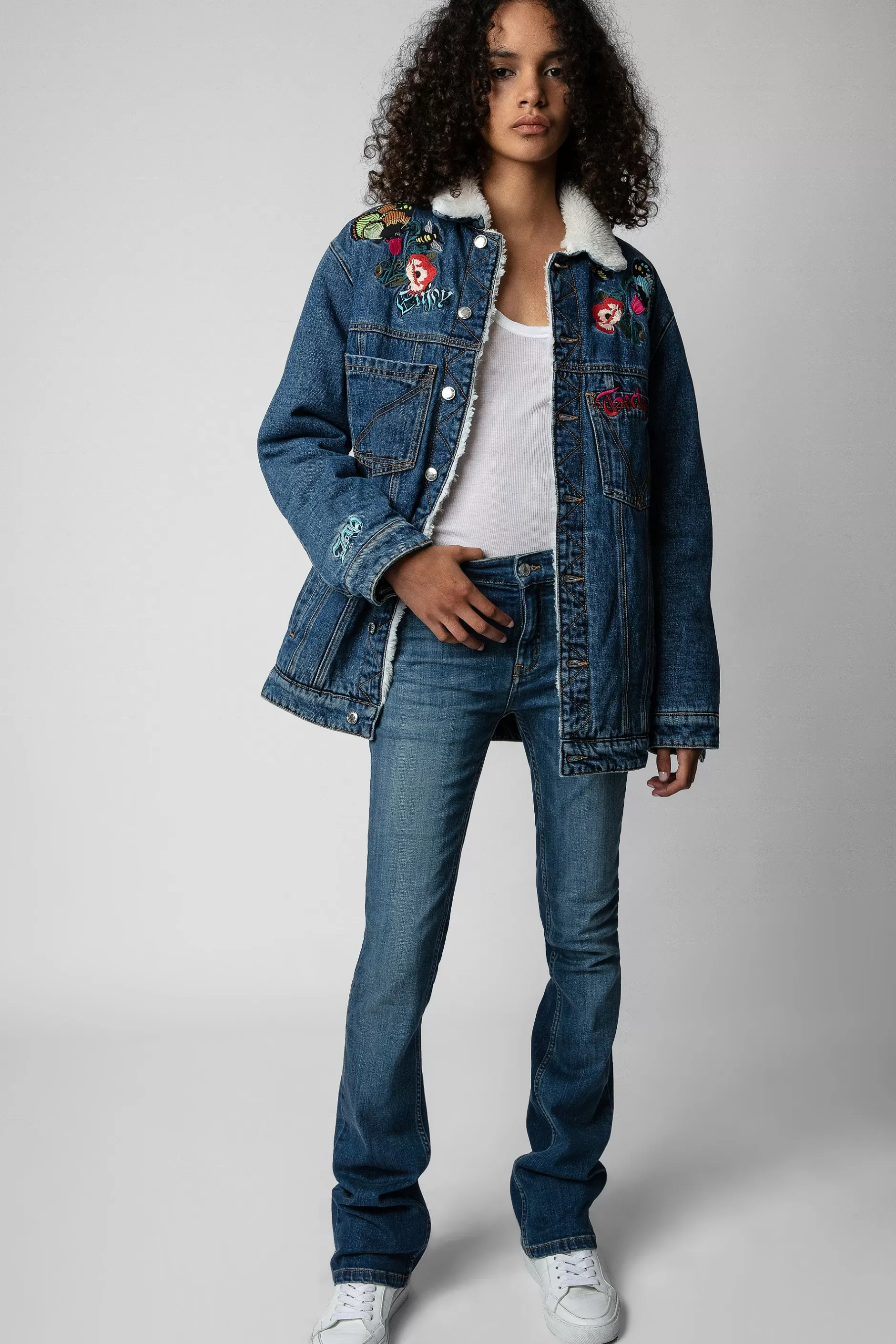Zadig & Voltaire Veste En Jean Kiome^Femmes Manteaux Et Vestes