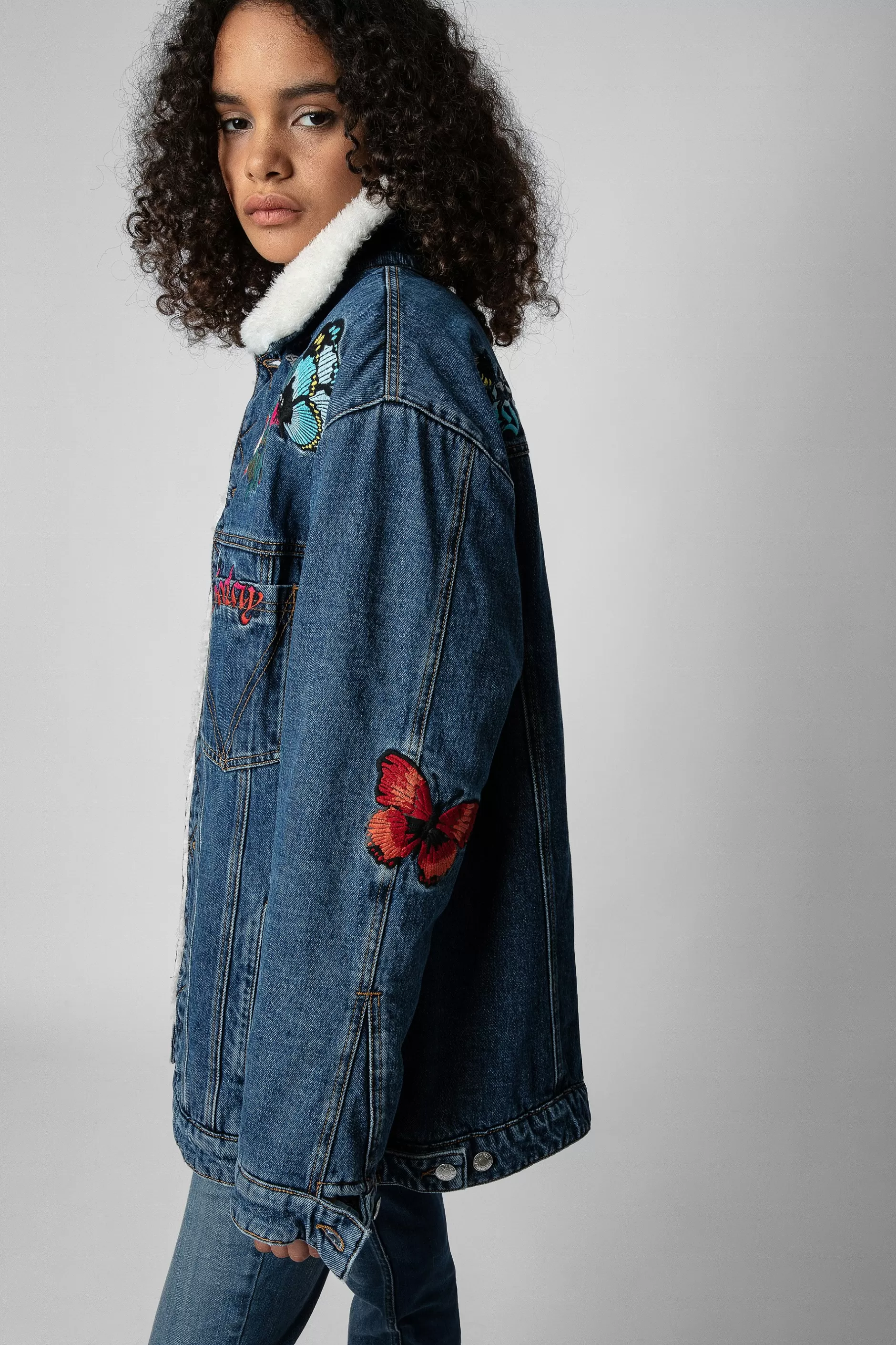 Zadig & Voltaire Veste En Jean Kiome^Femmes Manteaux Et Vestes