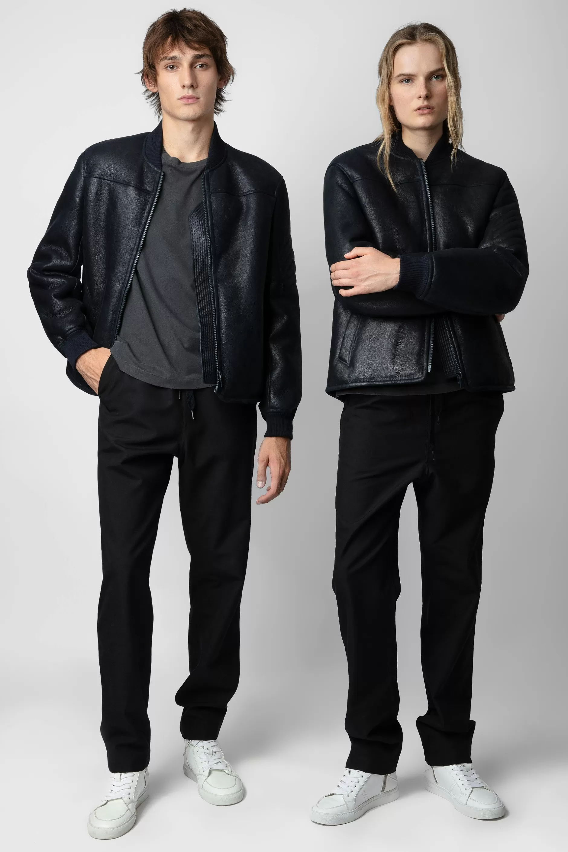 Zadig & Voltaire Veste Leo En Peau De Mouton^Hommes Manteaux Et Vestes