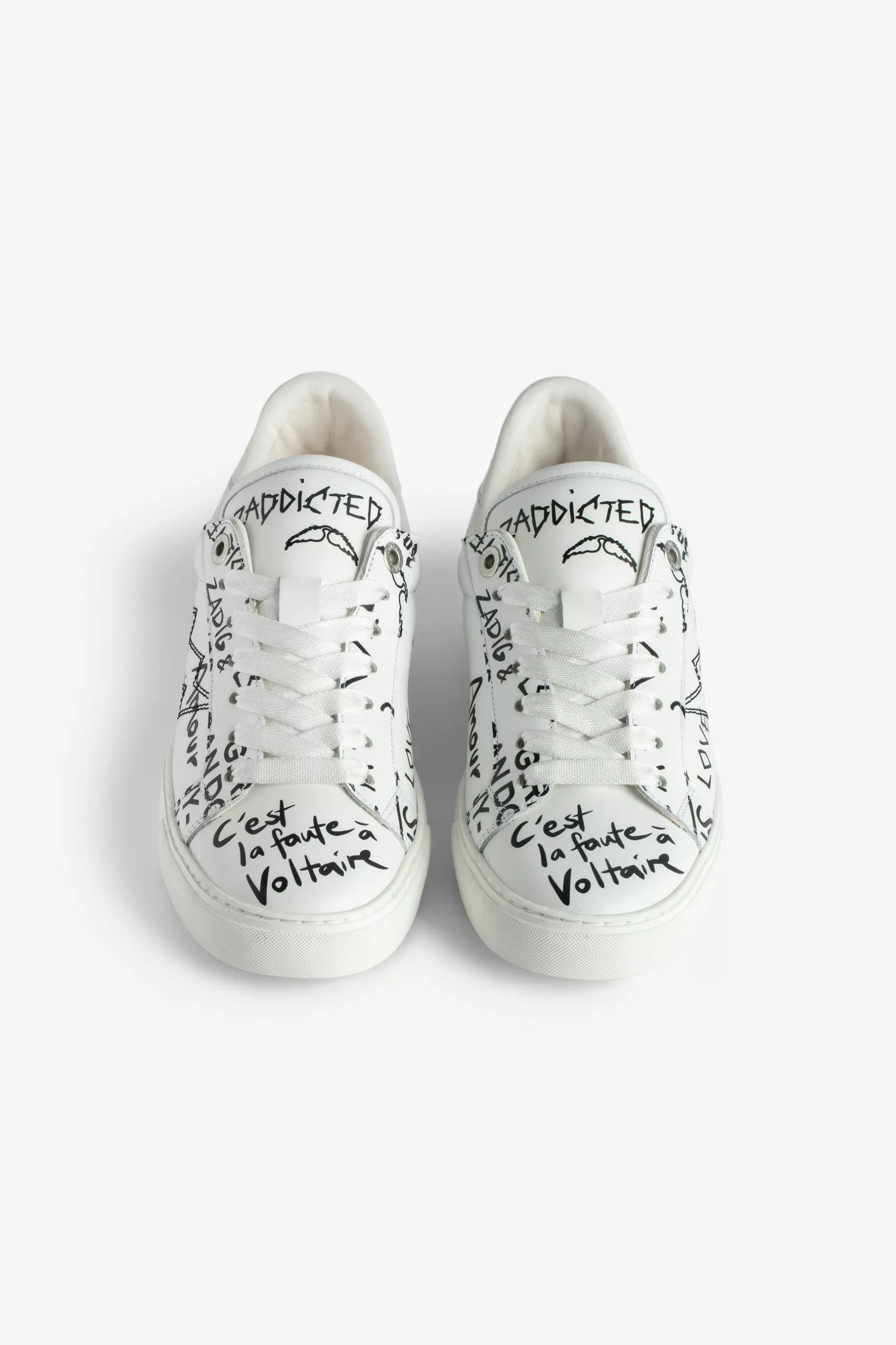 Zadig & Voltaire Zv1747 Baskets Basses La Flash^Femmes Formateurs